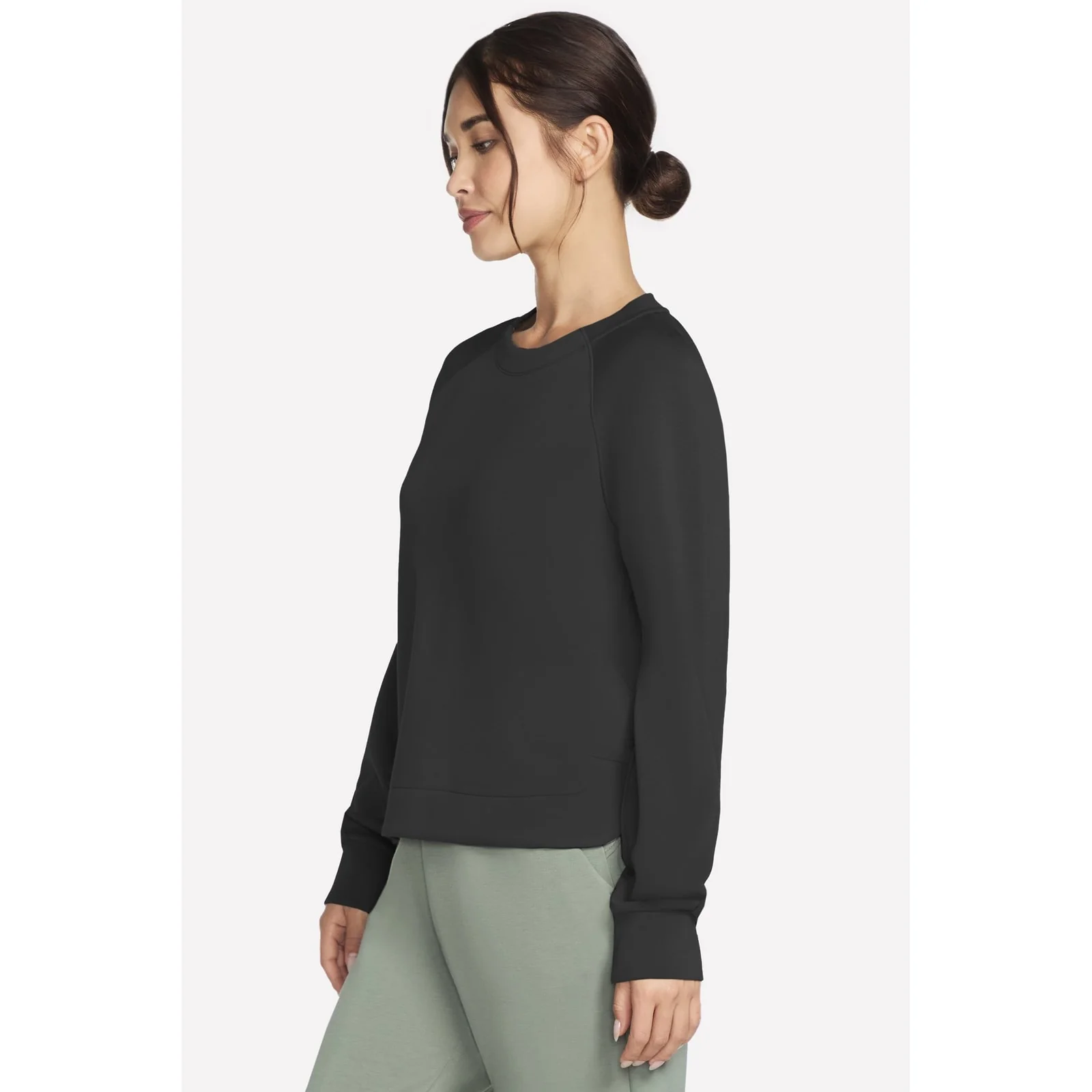 Skechers Womens Skechluxe Elevate Crewneck Black - Image 3