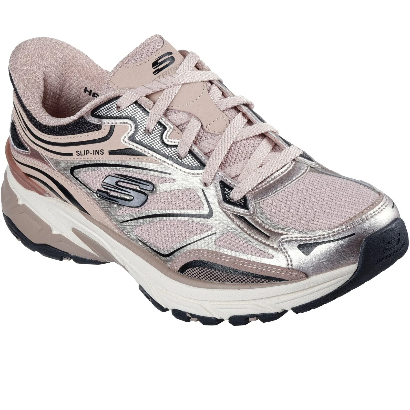 Skechers Womens Stamina Sport Trainer Rose - Image 5