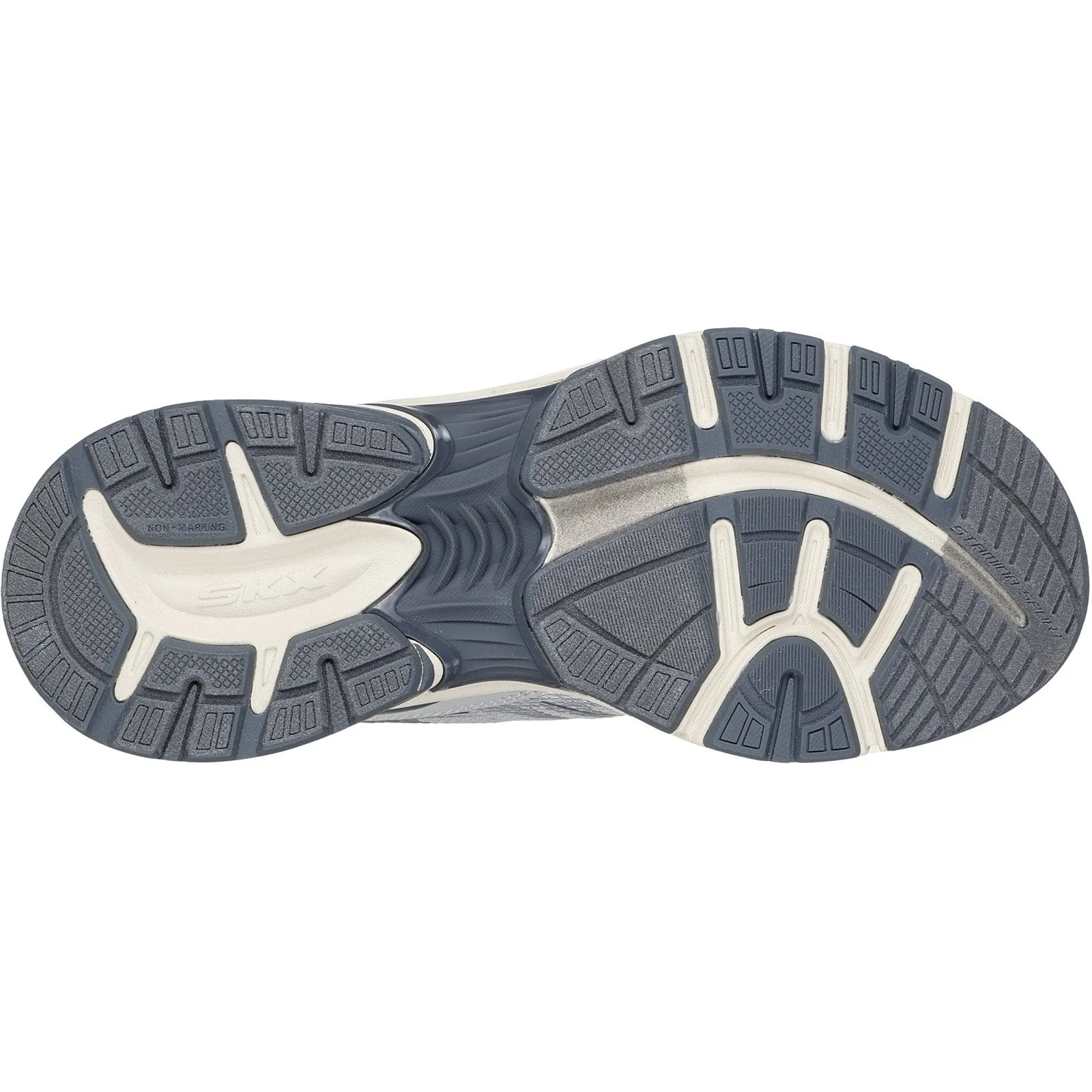 Skechers Womens Stamina Sport Trainer Silver - Image 4