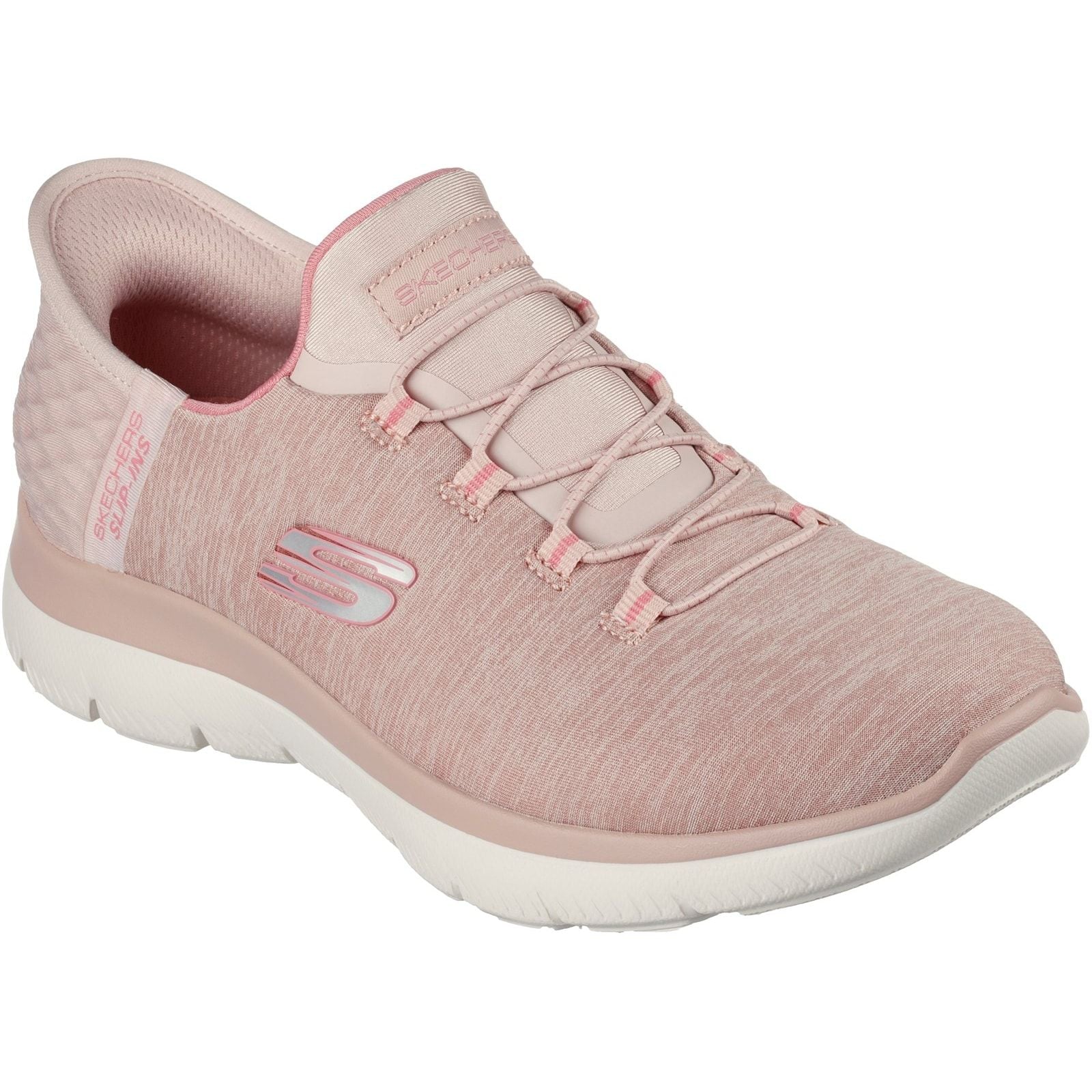 Skechers Womens Summits Dazzling Haze Shoes Rose - Image 5