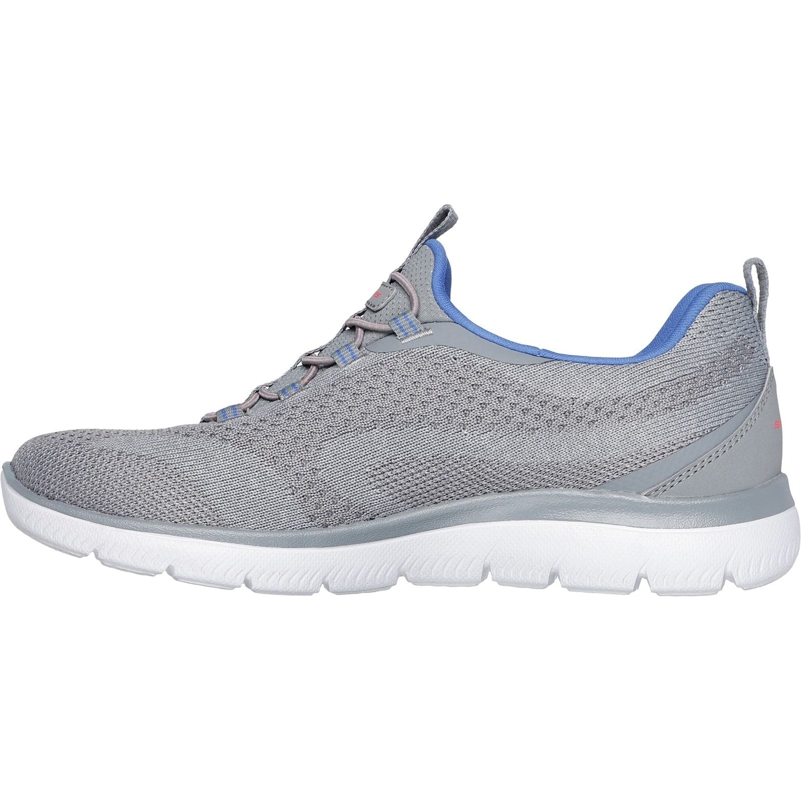 Skechers Womens Summits New Nature Shoes Grey/Multi - Image 2