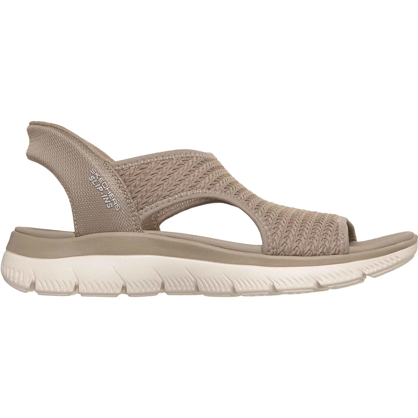 Skechers Womens Summits Sweetly Evolved Sandal Taupe