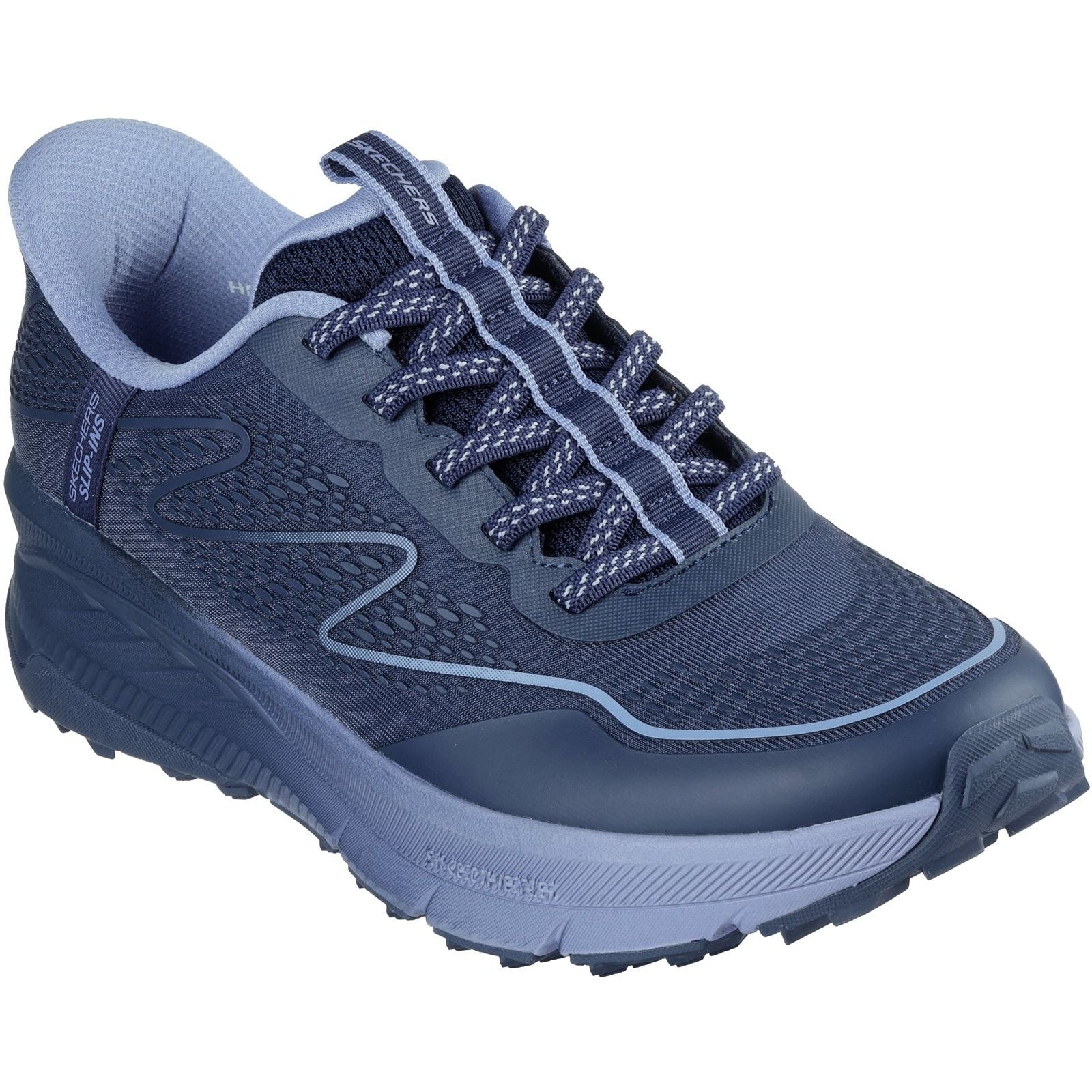 Skechers Womens Switch Back Mist Hiking Shoes Navy - Image 5