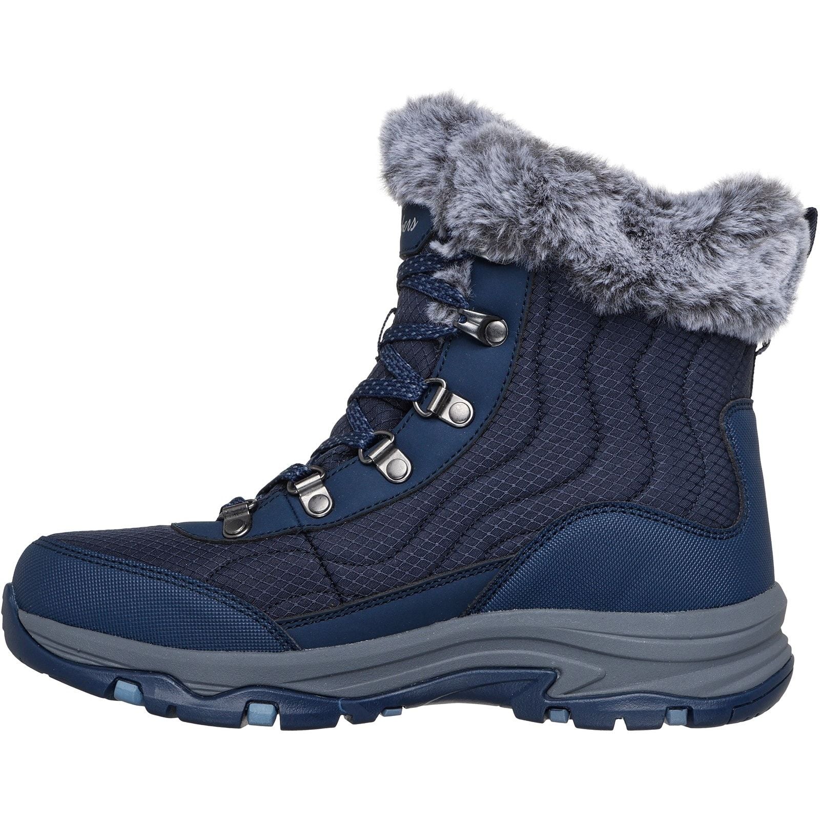 Skechers Womens Trego Stormie Boot Navy - Image 2