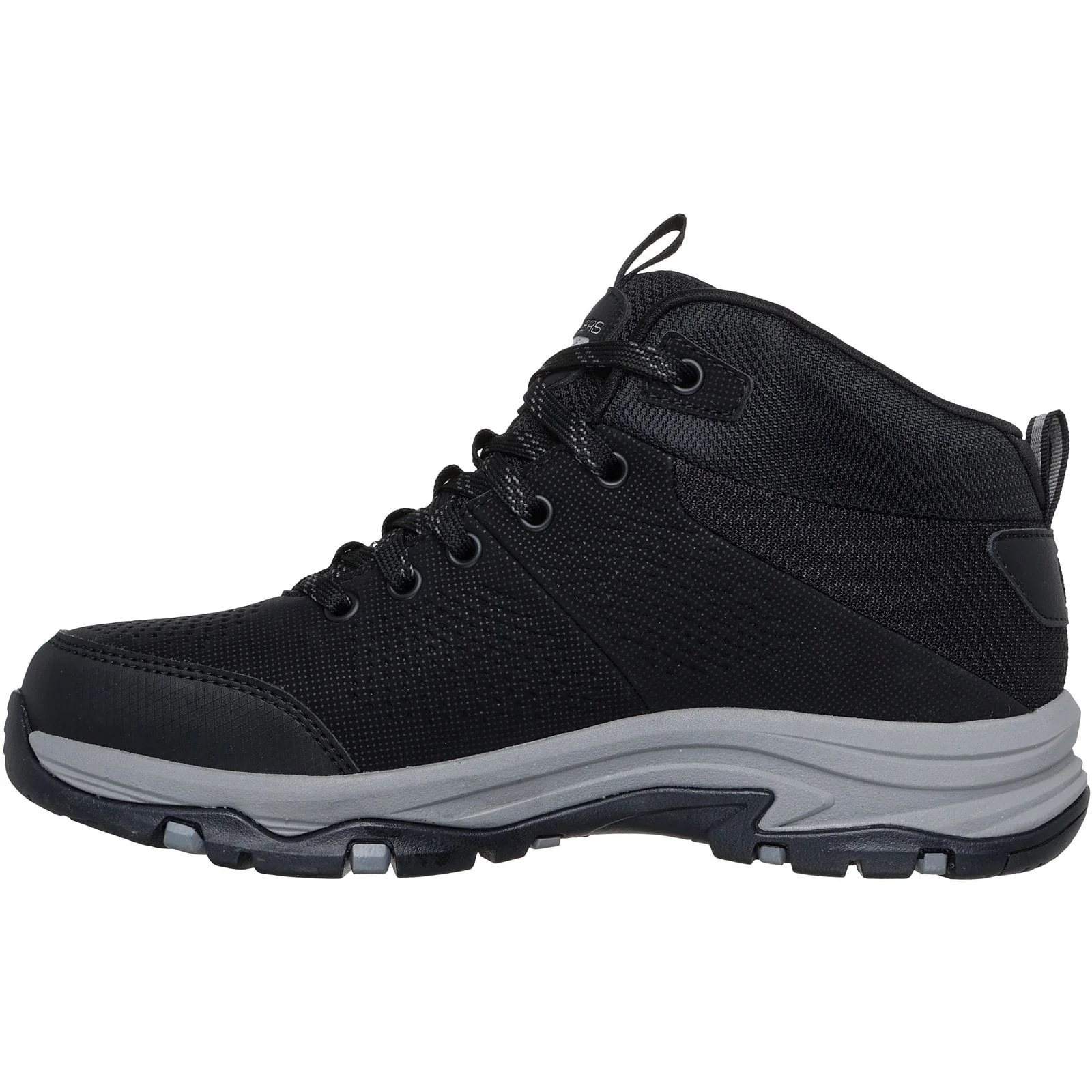 Skechers Womens Trego Trail Destination Hiker Black/Charcoal - Image 2