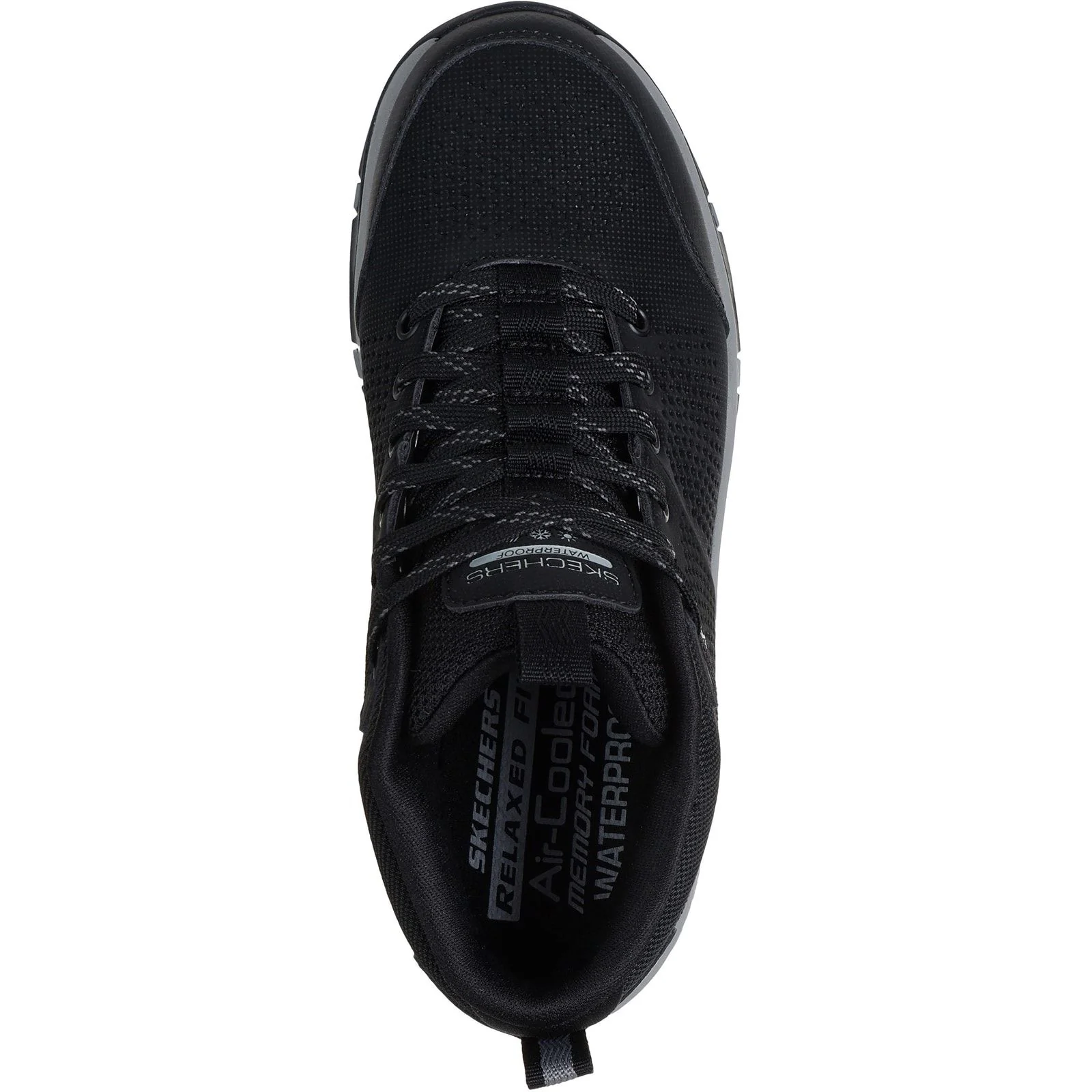 Skechers Womens Trego Trail Destination Hiker Black/Charcoal - Image 3
