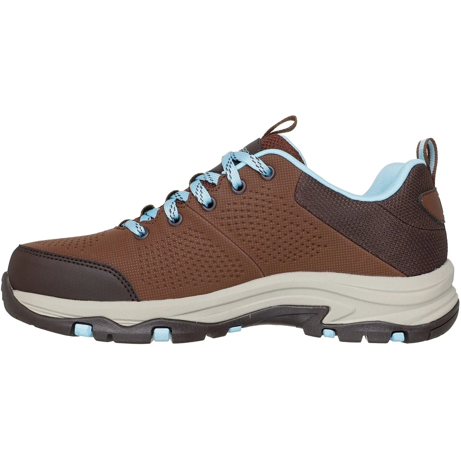 Skechers Womens Trego Trail Destiny Hiking Shoes Chocolate - Image 2