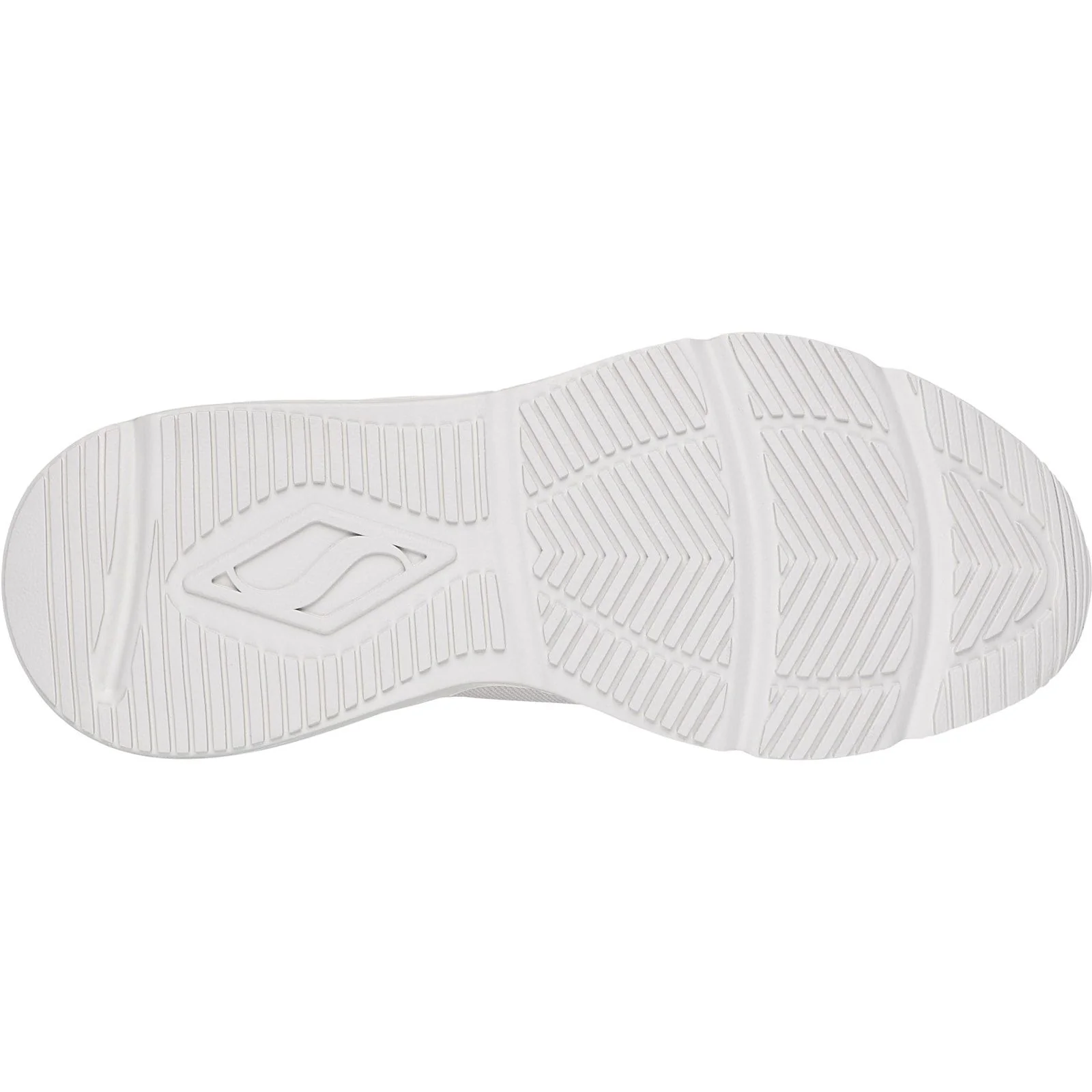Skechers Womens Tres-Air Uno Easy Steppers Trainers Off White - Image 3