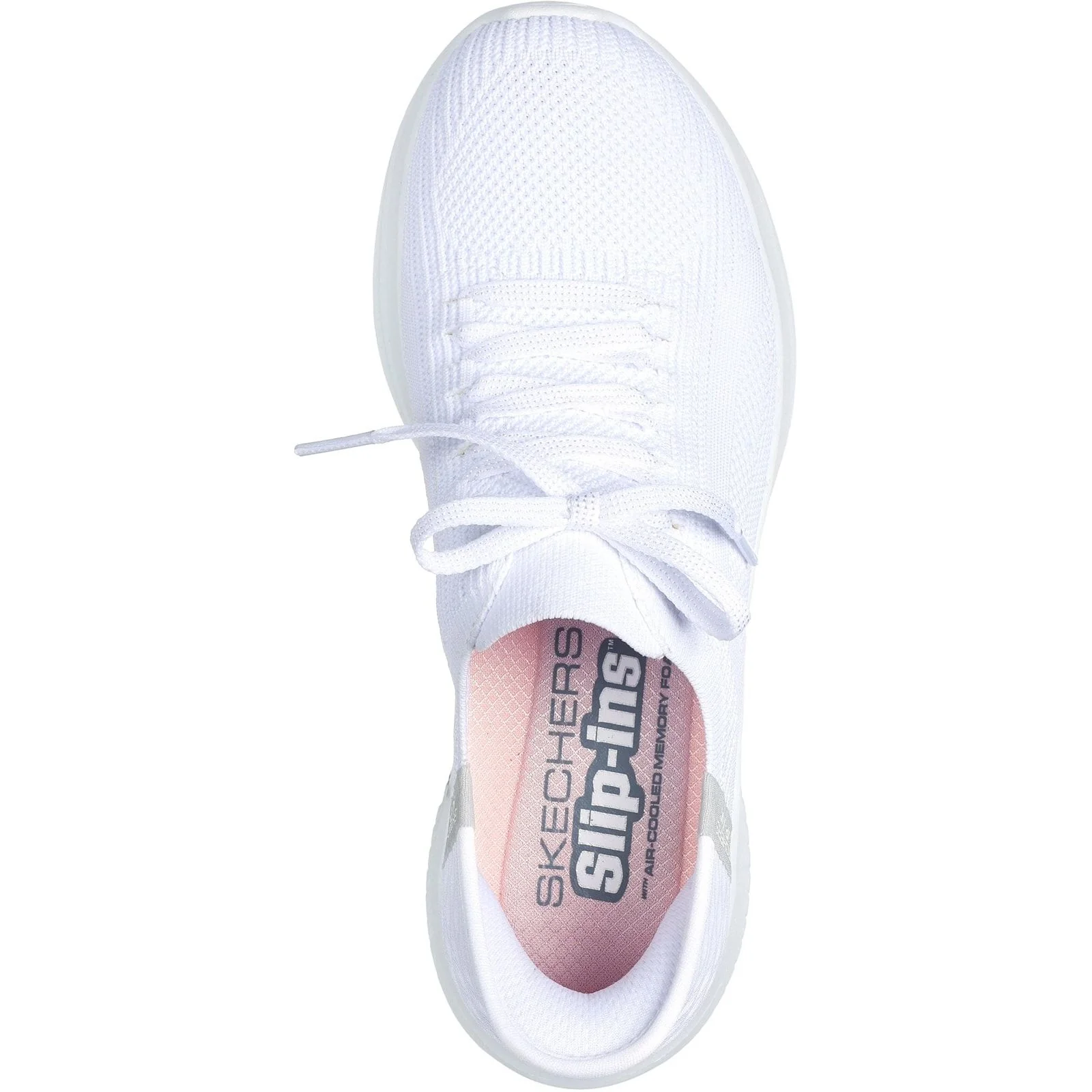 Skechers Womens Ultra Flex 3.0 Brilliant Path Shoes White - Image 4