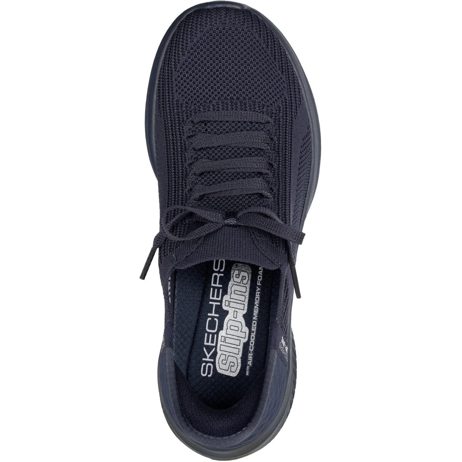 Skechers Womens Ultra Flex 3.0 Pure Color Trainers Dark Navy - Image 3