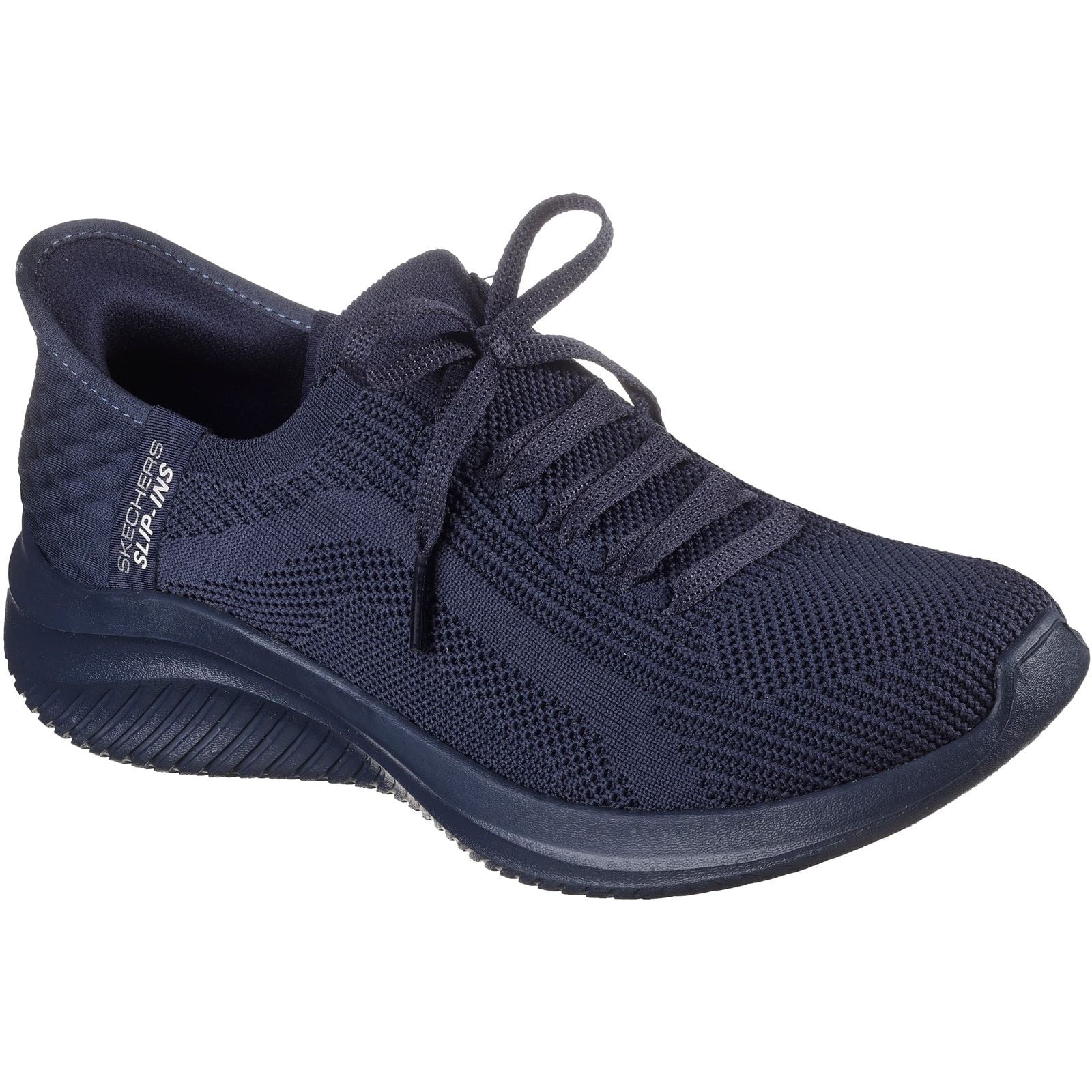 Skechers Womens Ultra Flex 3.0 Pure Color Trainers Dark Navy - Image 5