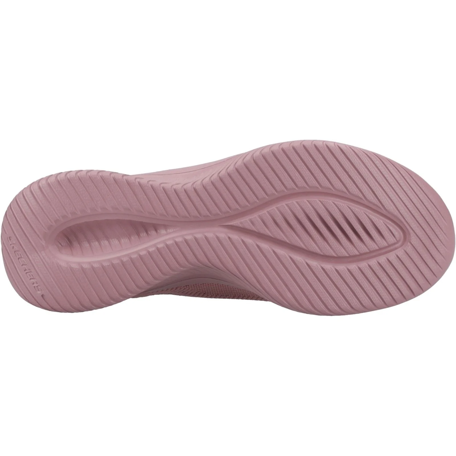 Skechers Womens Ultra Flex 3.0 Pure Color Trainers Mauve - Image 4