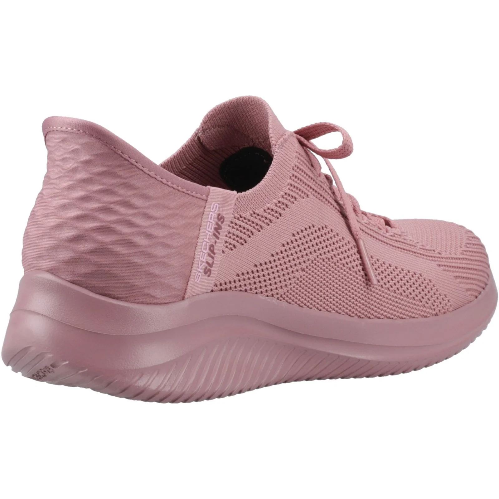 Skechers Womens Ultra Flex 3.0 Pure Color Trainers Mauve - Image 5