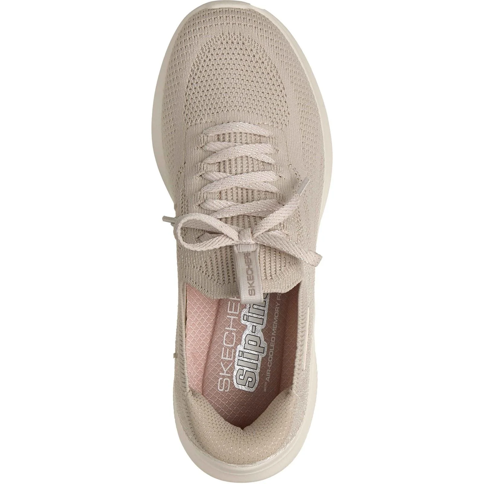 Skechers Womens Ultra Flex 4.0 Trainer Natural - Image 3