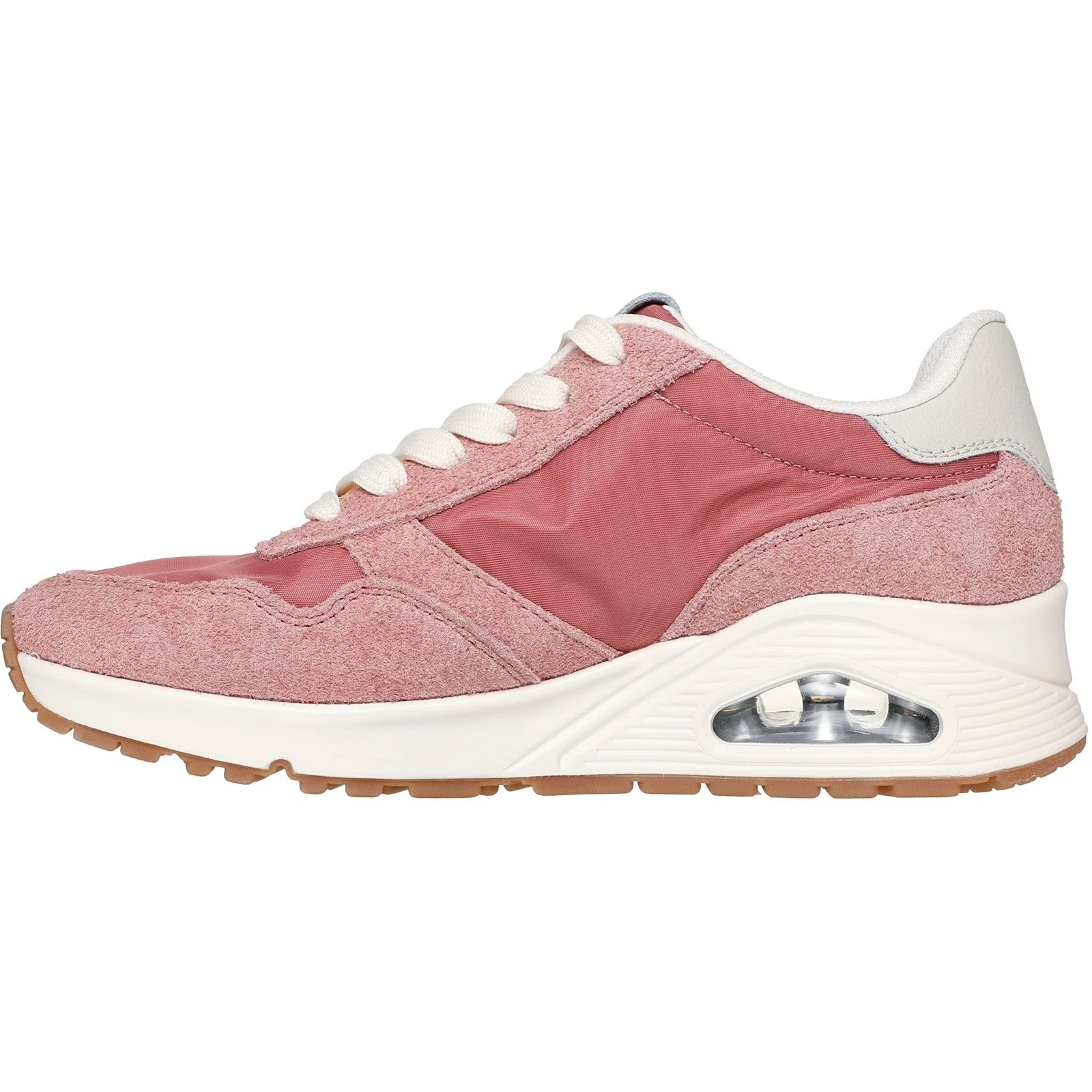Skechers Womens Uno Vintage Dayz Trainers Rose - Image 2