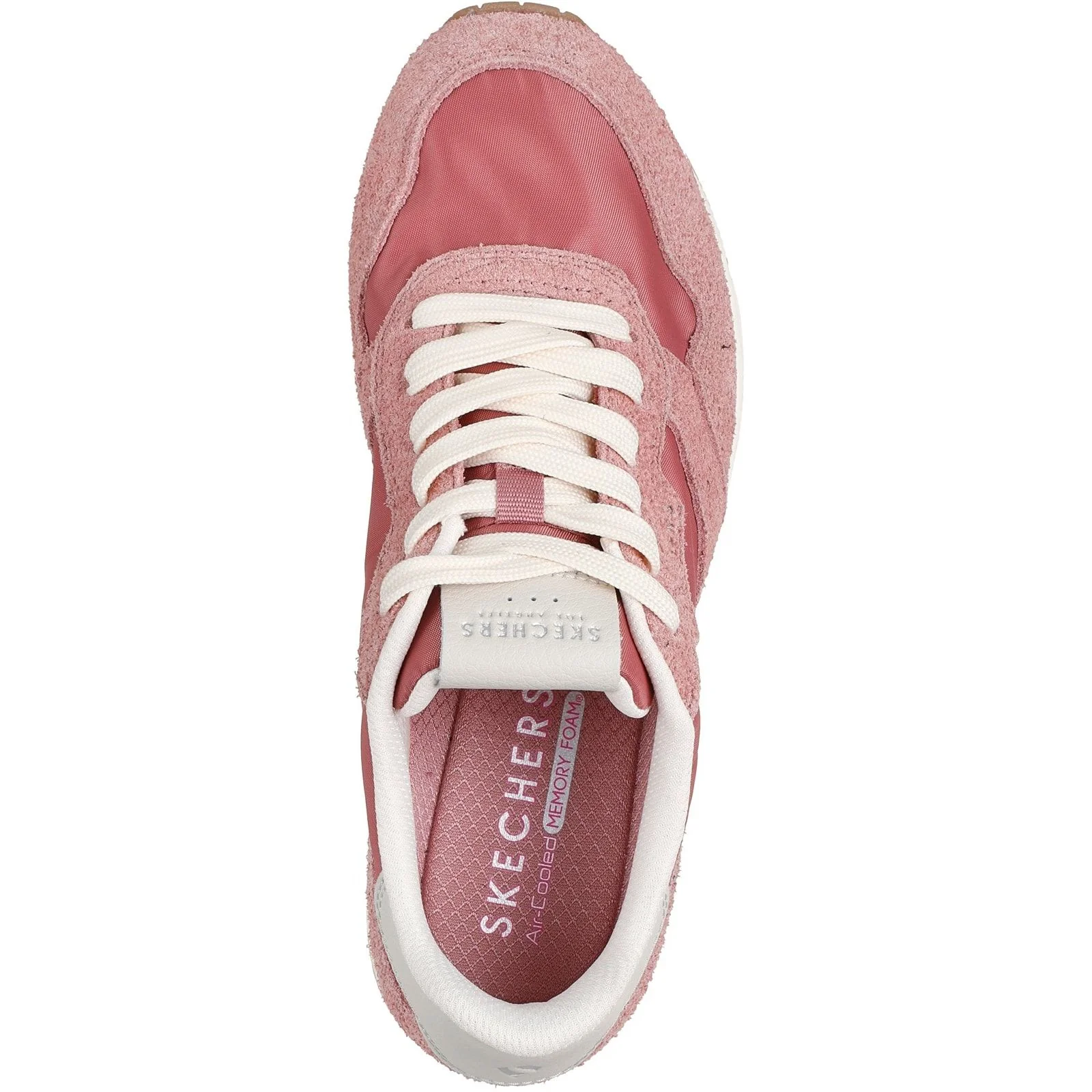 Skechers Womens Uno Vintage Dayz Trainers Rose - Image 3