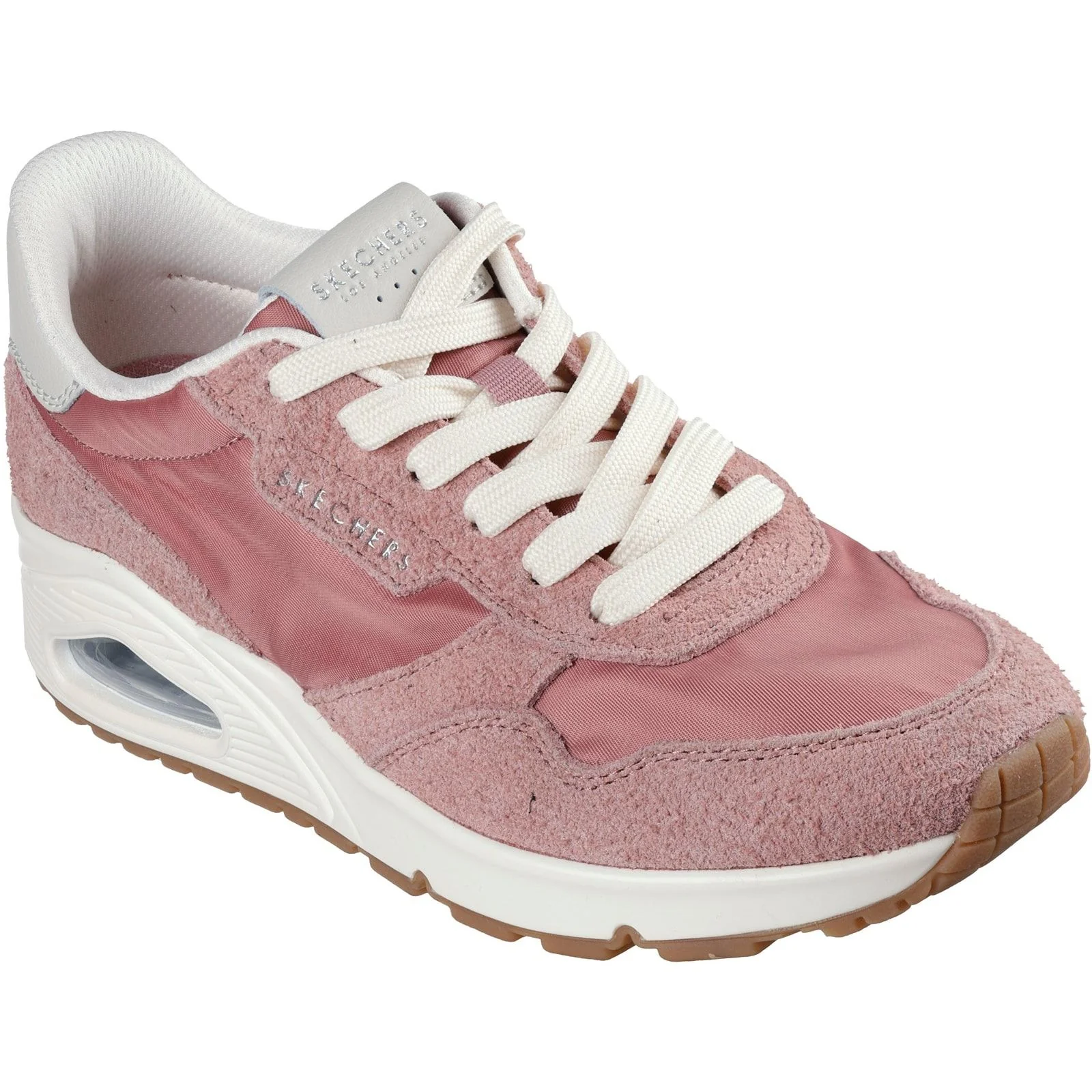 Skechers Womens Uno Vintage Dayz Trainers Rose - Image 5