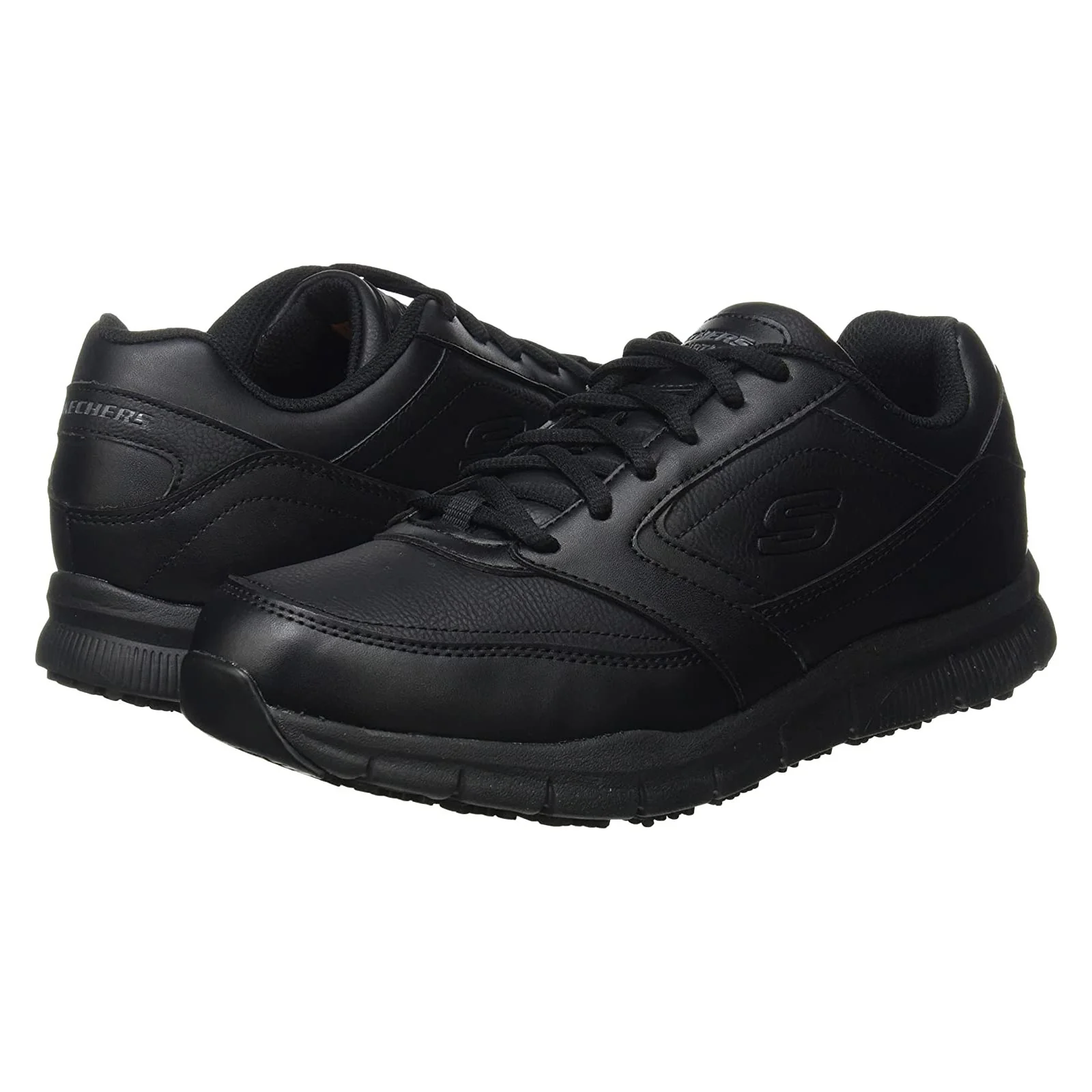 Skechers Work Relaxed Fit Mens Lace-Up Shoes - Image 7