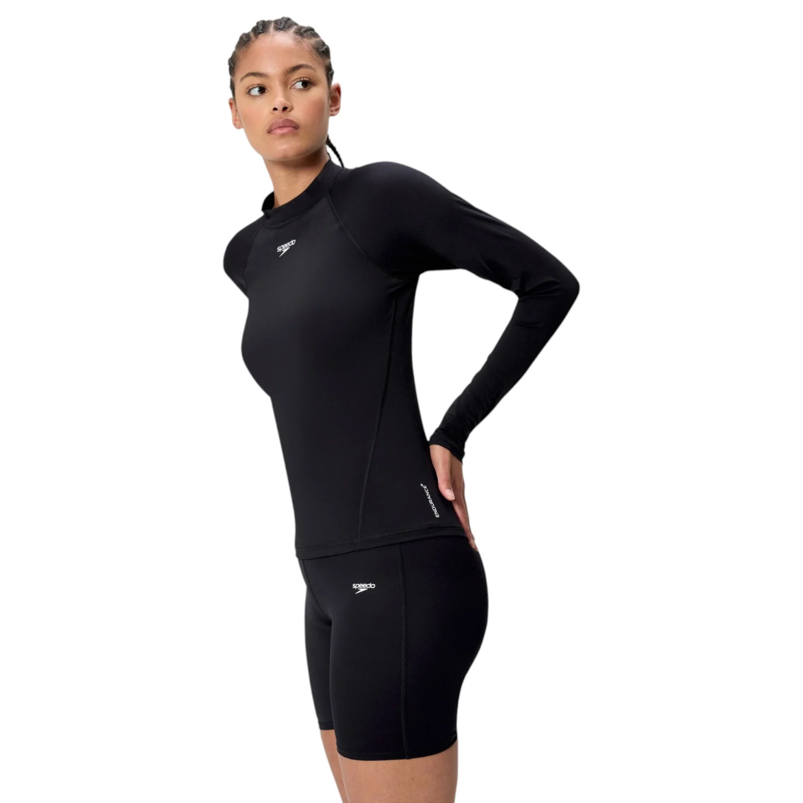 Speedo Endurance+ Womens Long-Sleeve Rashguard Top