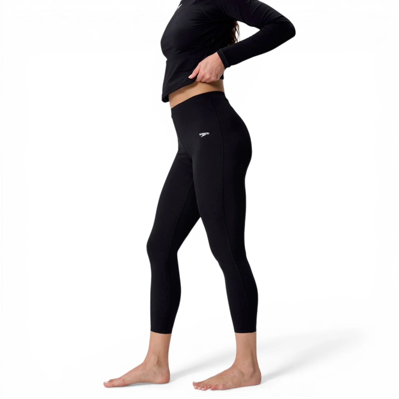 Speedo Endurance+ Womens Full-Length Swim Leggings - Image 3
