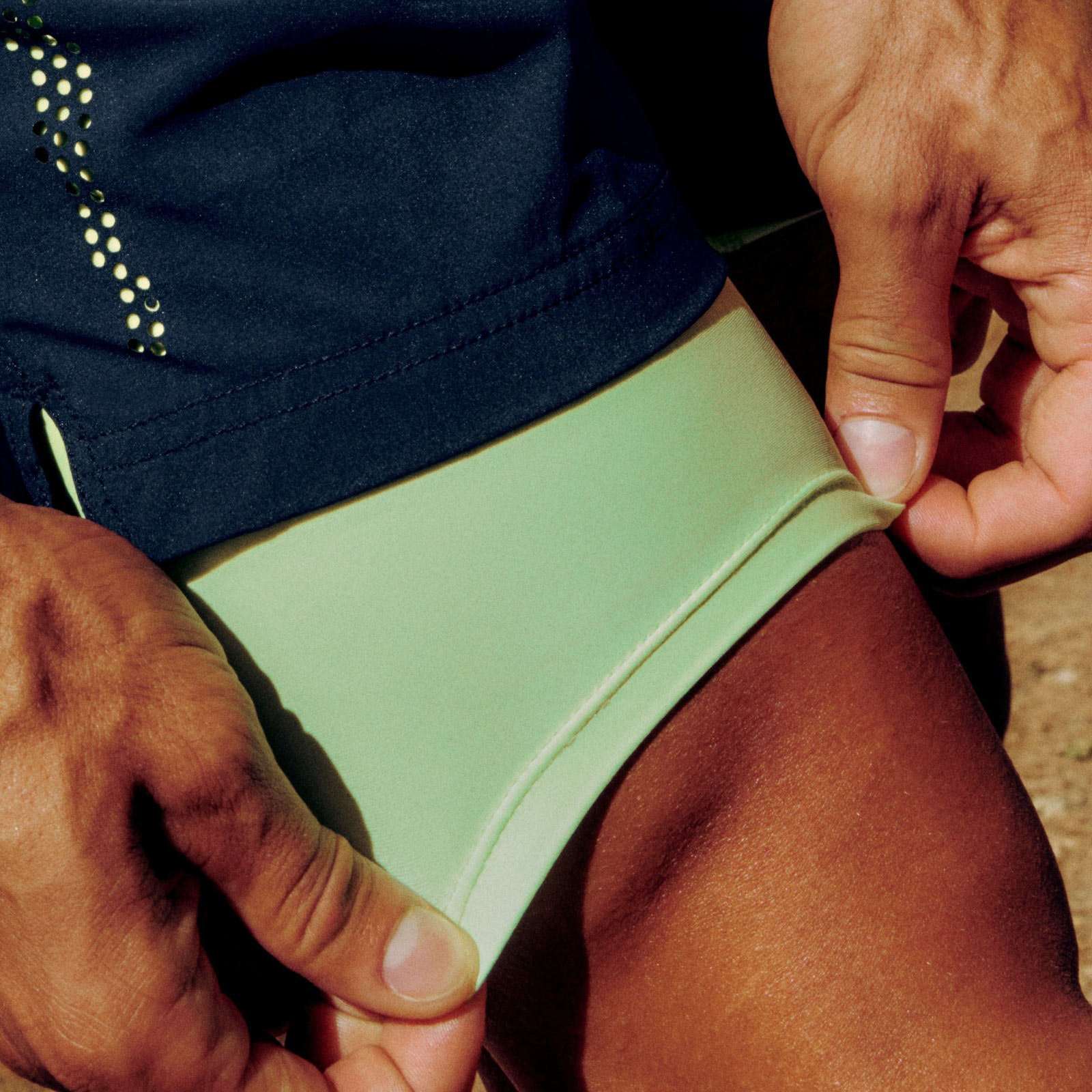 Speedo 16-Inch Mens Volley Watershorts with Jammer - Image 6
