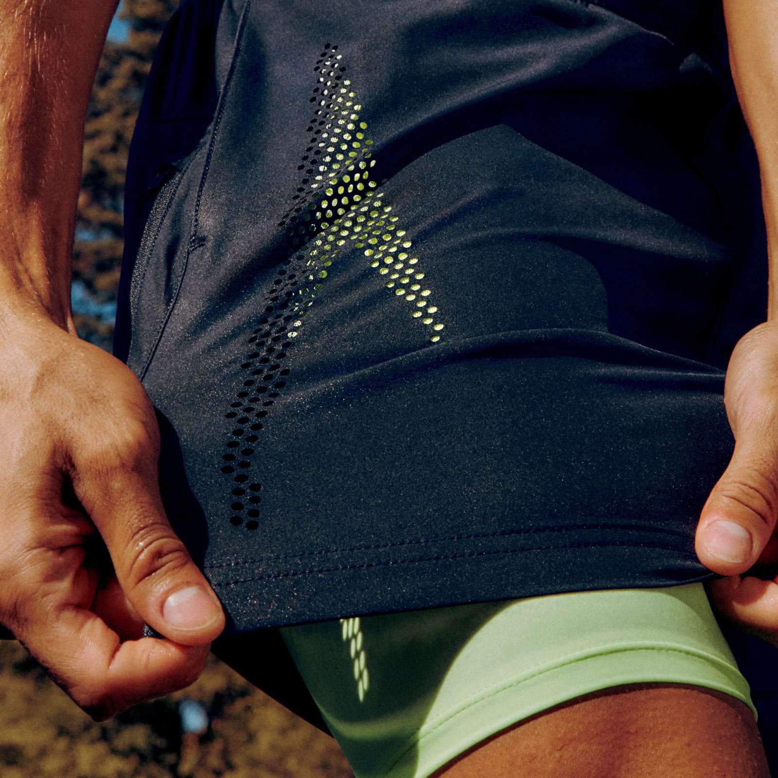 Speedo 16-Inch Mens Volley Watershorts with Jammer - Image 7