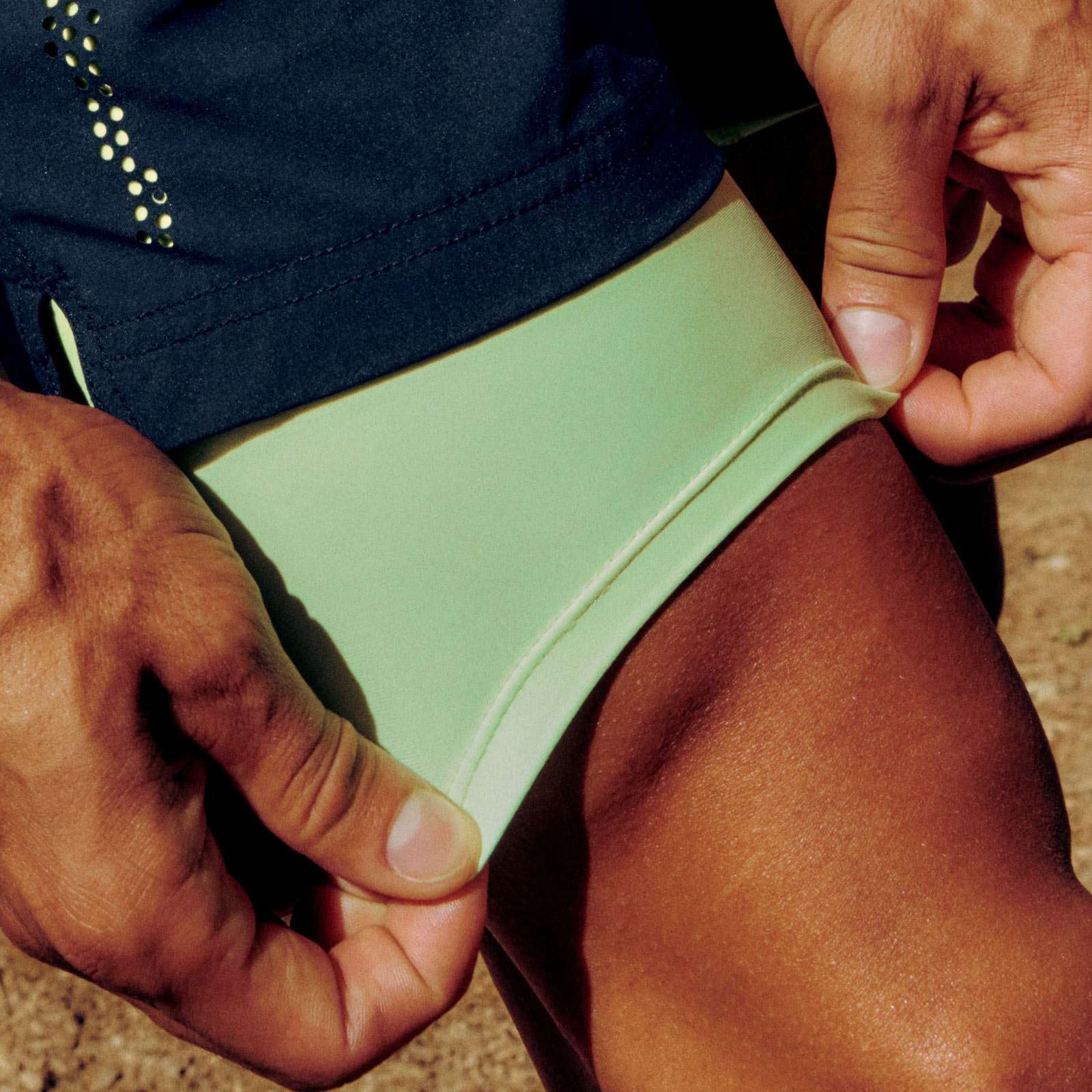 Speedo 16-Inch Mens Volley Watershorts with Jammer - Image 8