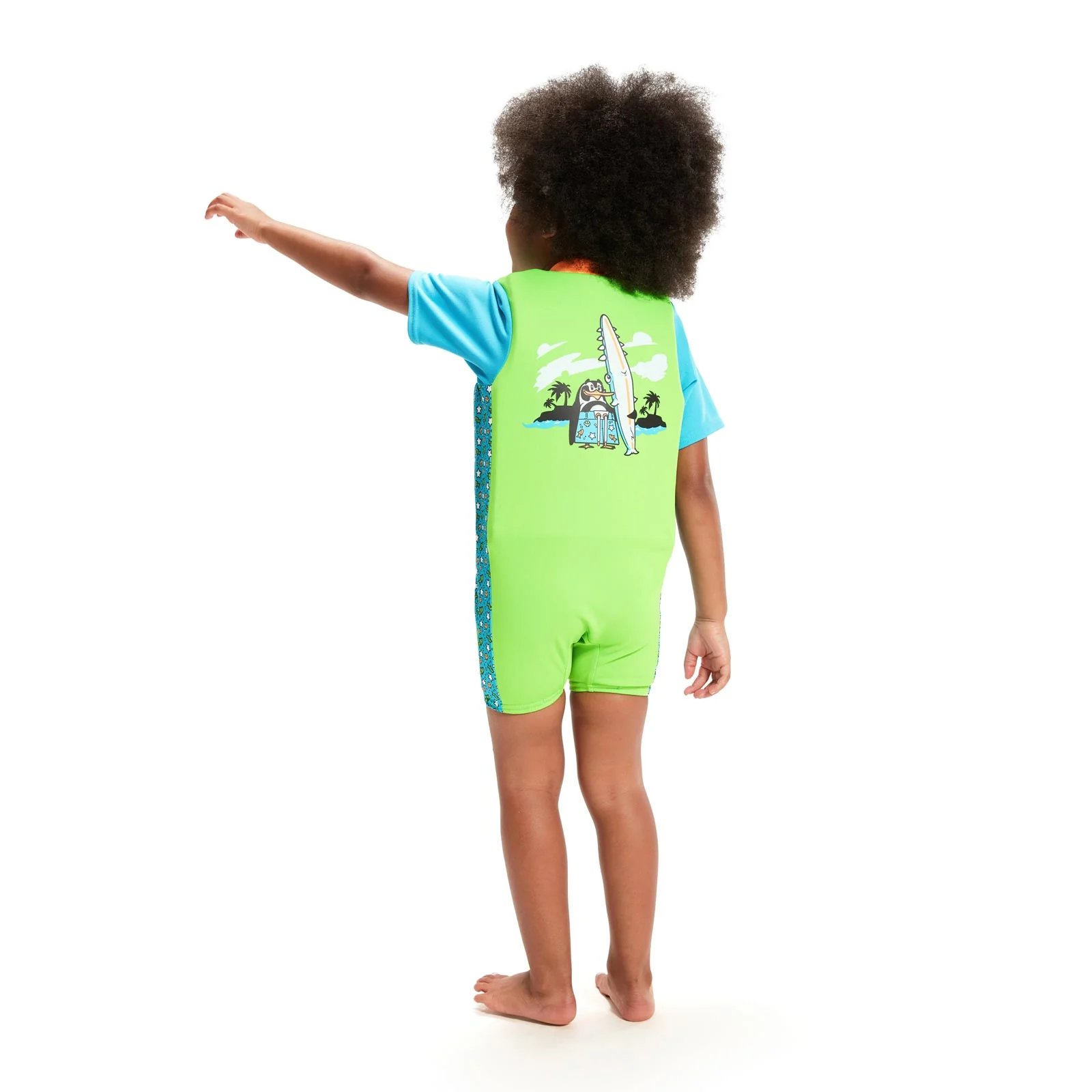 Speedo Kids Learn To Swim Character Printed Float Suit - Image 2