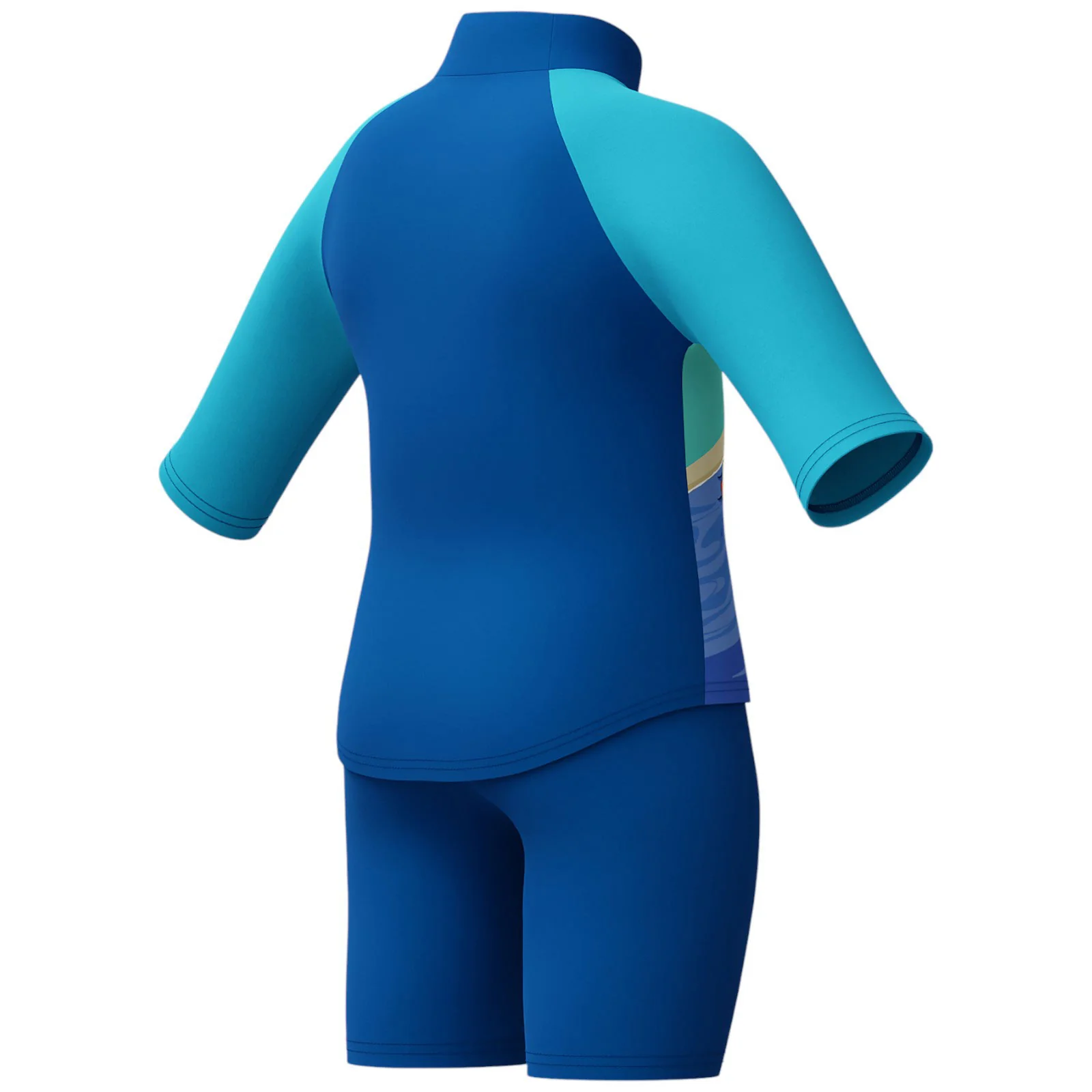 Speedo Boys Learn to Swim Sun Protection Top and Short Set - Image 5