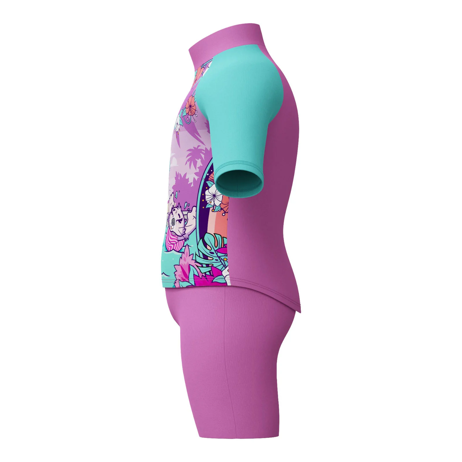 Speedo Learn to Swim Sun Protection Infant Girls Top & Short Set - Image 6