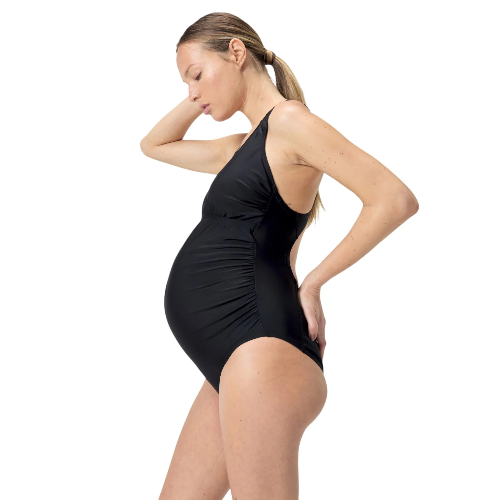 Speedo Maternity Fitness Womens One Piece Swimsuit - Image 3