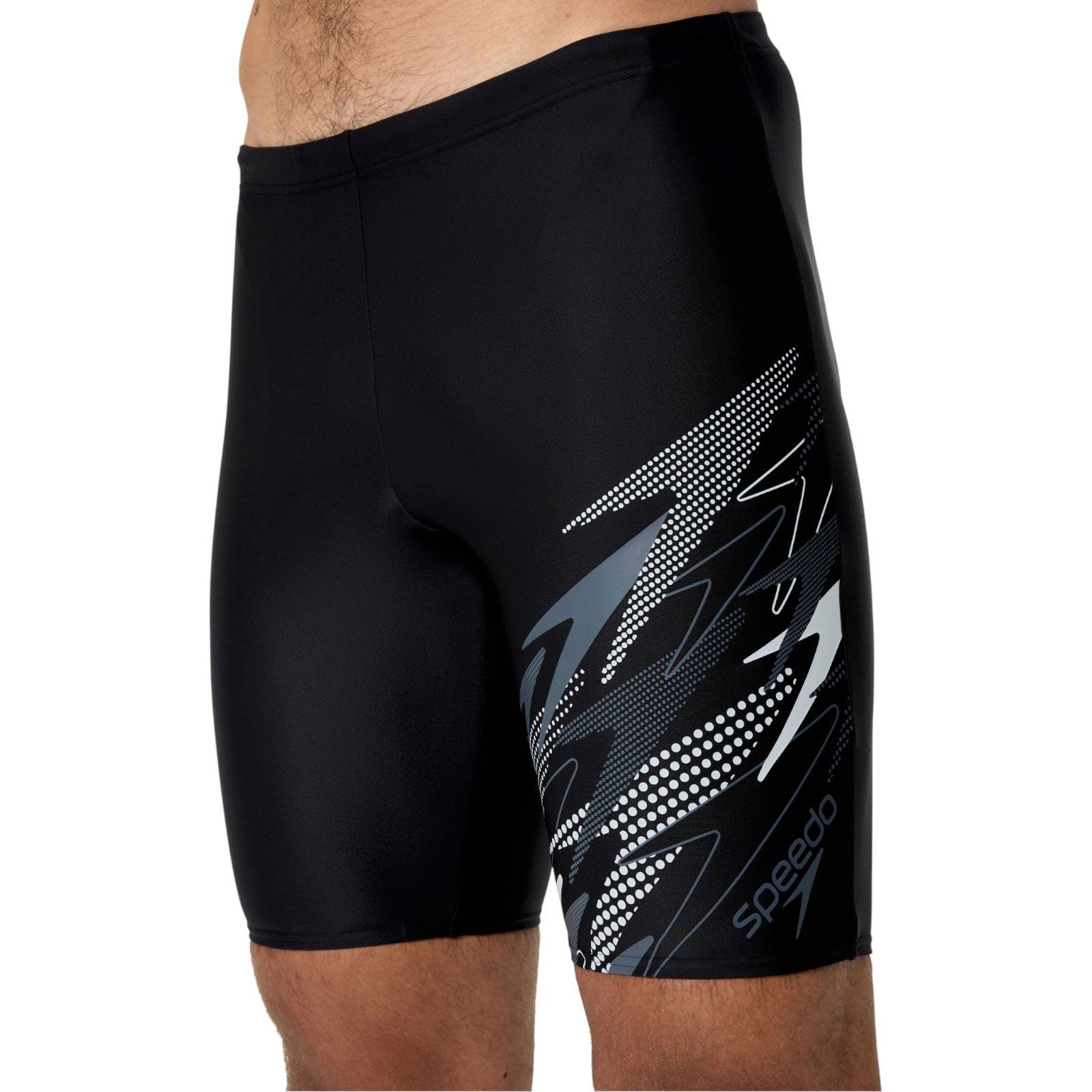 Speedo Medley Stretch Mens Logo Jammer - Image 4