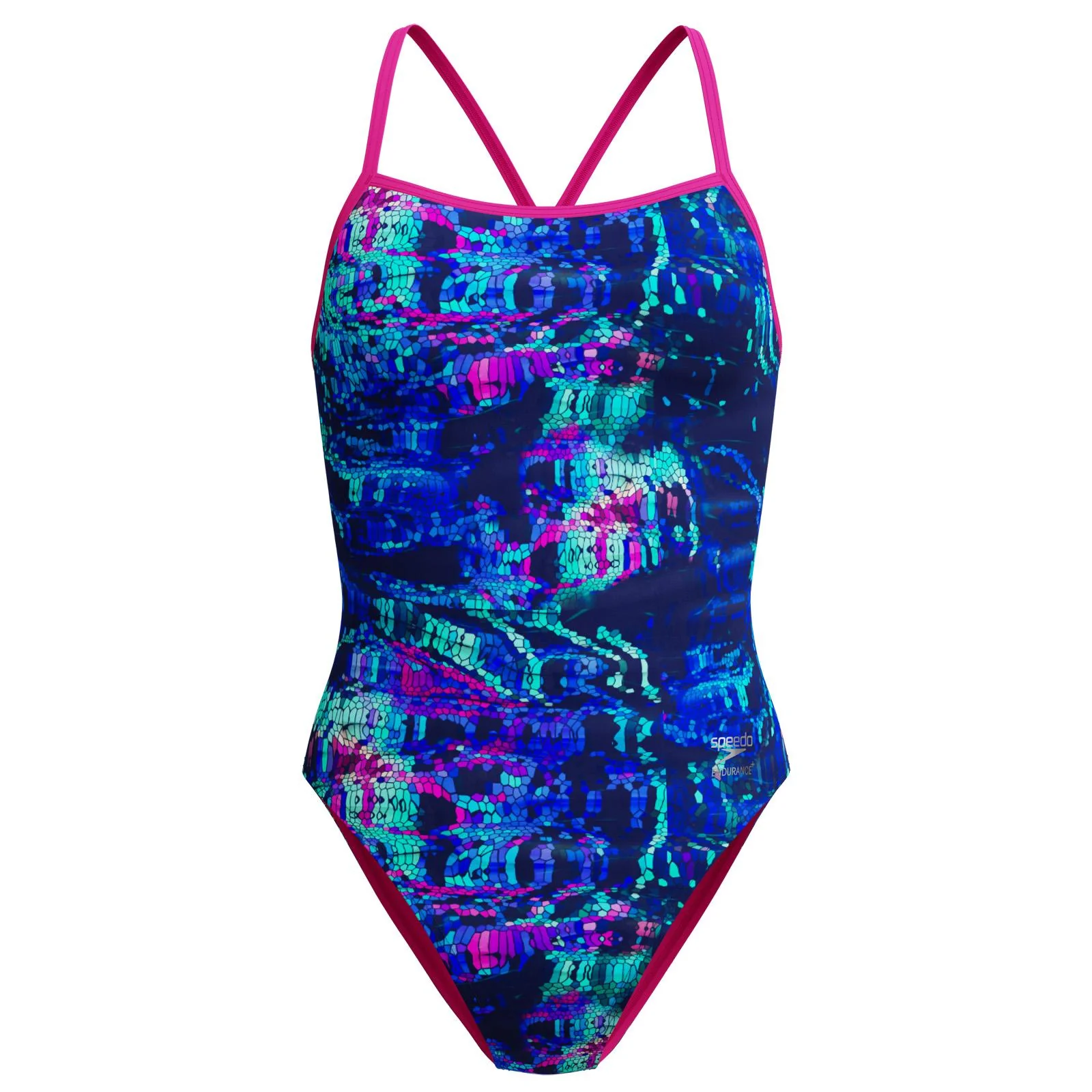 Speedo Club Training Printed V-Back 2.0 Womens Swimsuit - Image 7