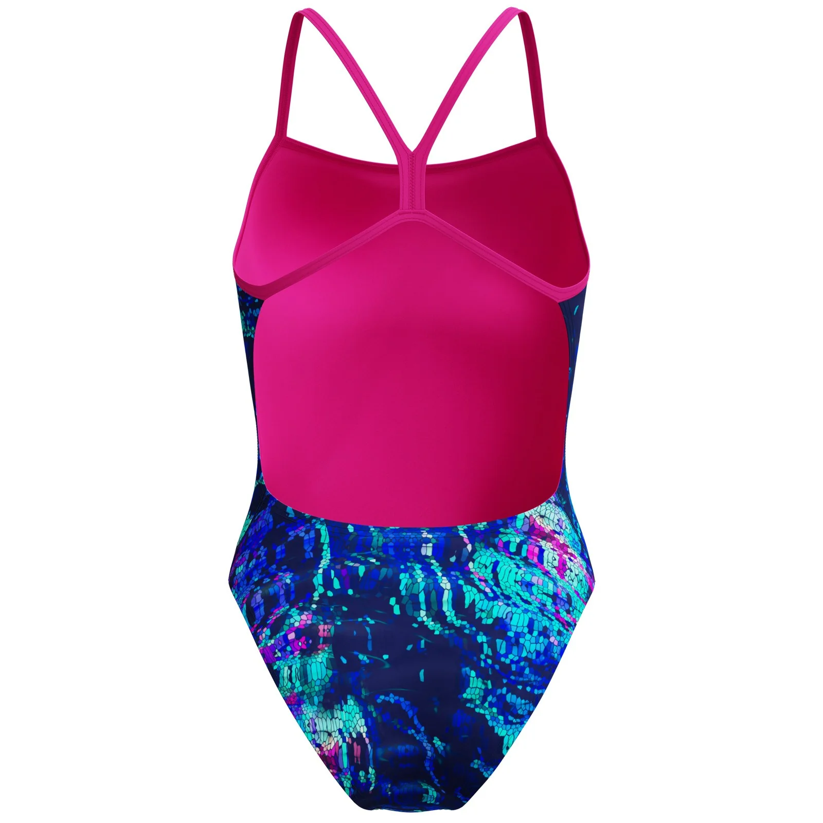 Speedo Club Training Printed V-Back 2.0 Womens Swimsuit - Image 9