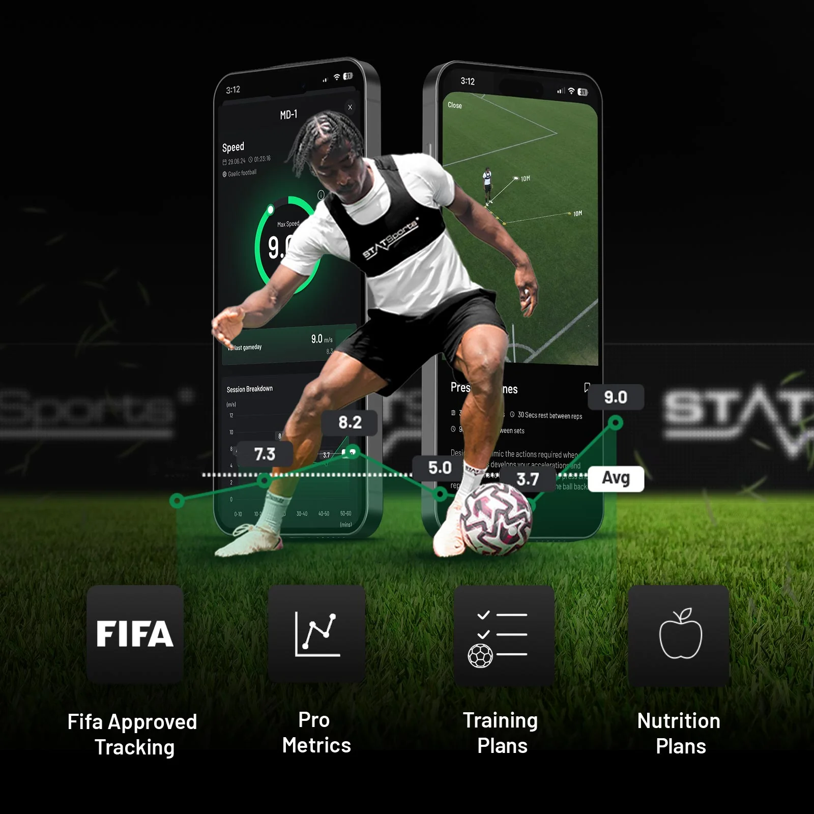 STATSports Academy - Black - Image 2
