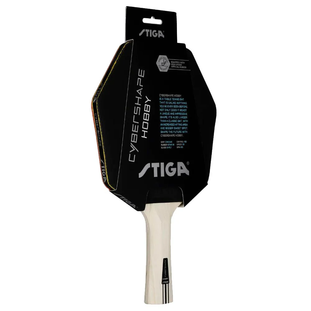 Stiga Cybershape Hobby Table Tennis Bat - Image 2