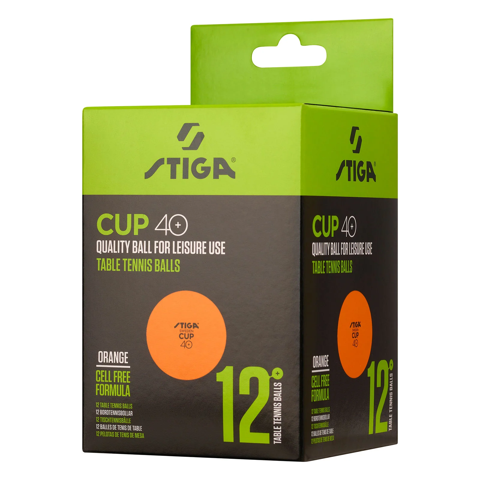 Stiga Table Tennis Ball Cup 40+ 12-pack - Image 2