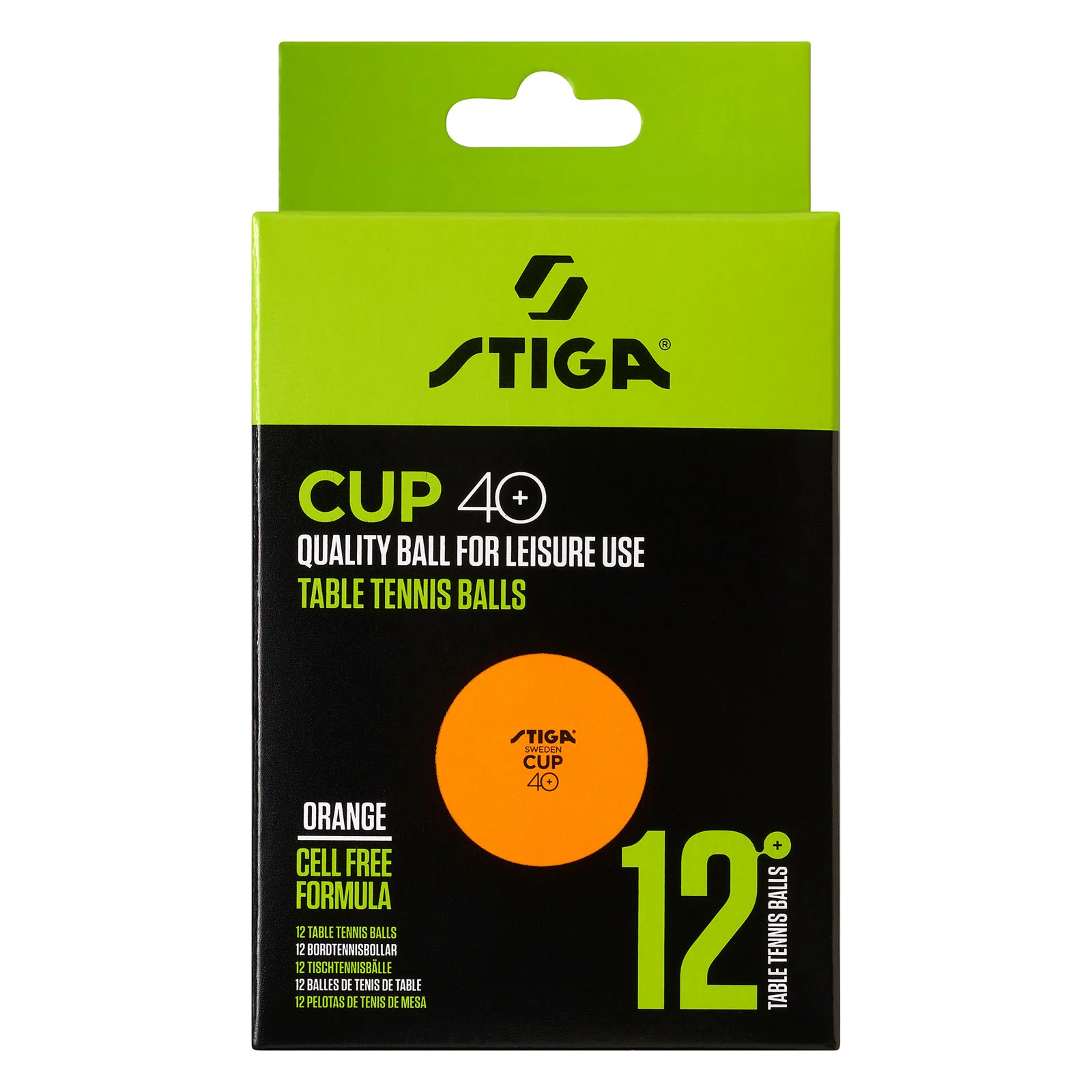 Stiga Table Tennis Ball Cup 40+ 12-pack - Image 3