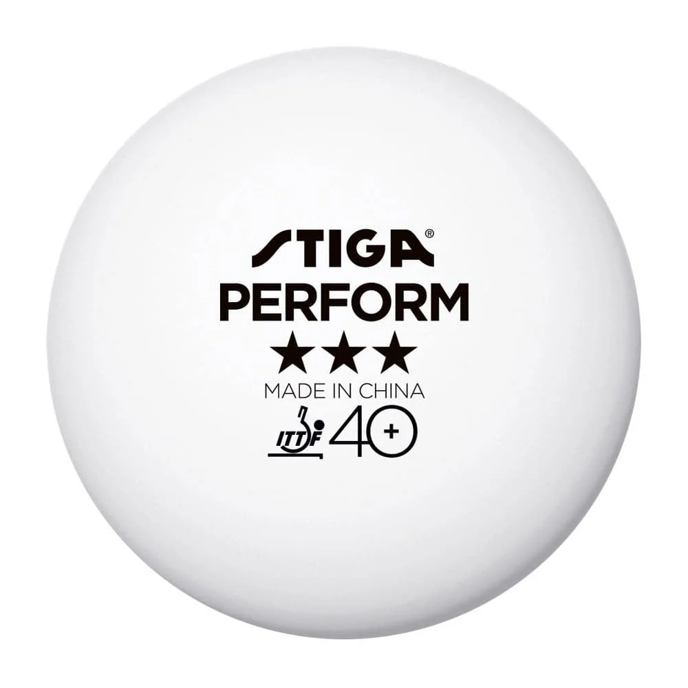 Stiga Perform 3-Star Table Tennis Ball, 6-pack - Image 5