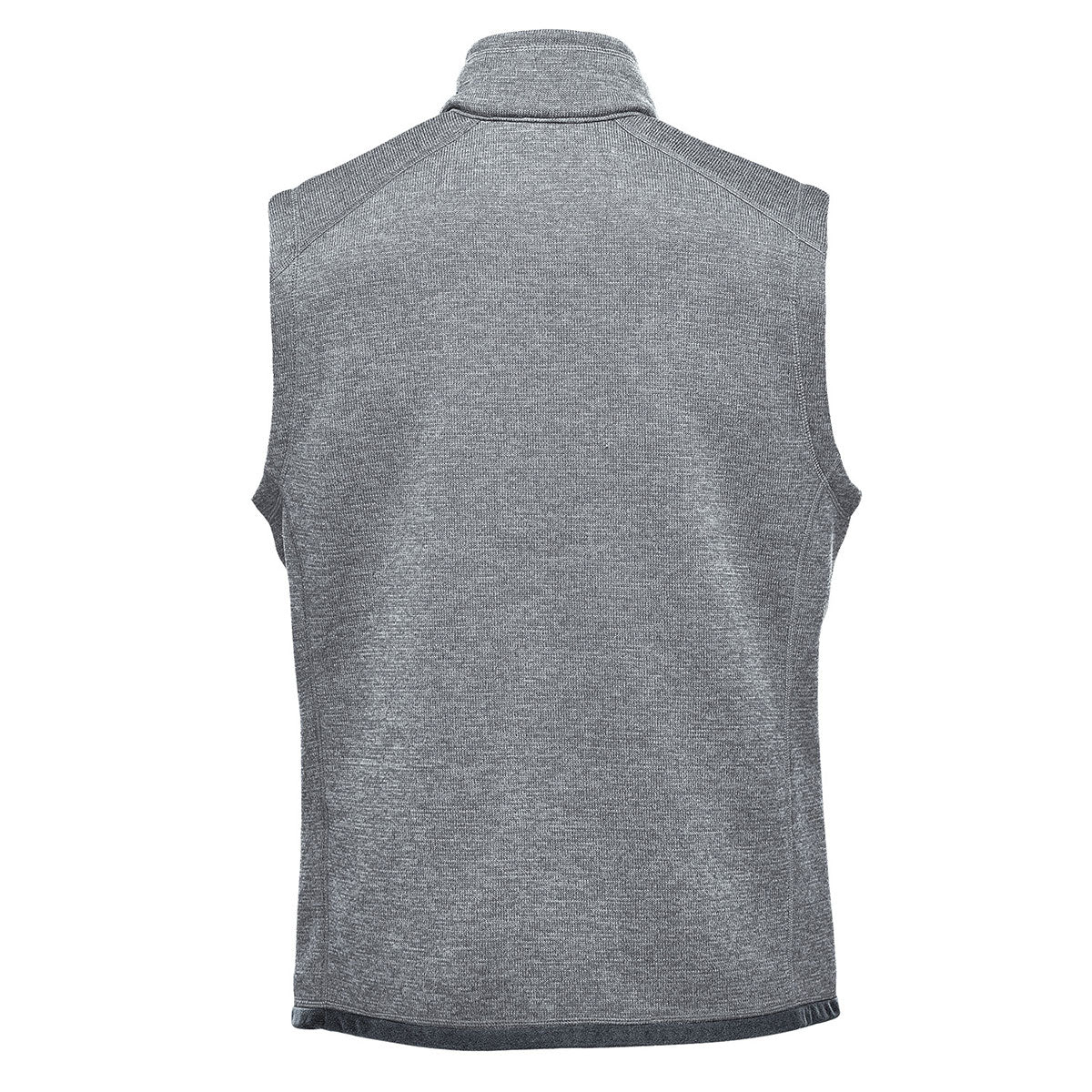 Stormtech Mens Avalante Knitted Heather Full Zip Gilet Granite - Image 2