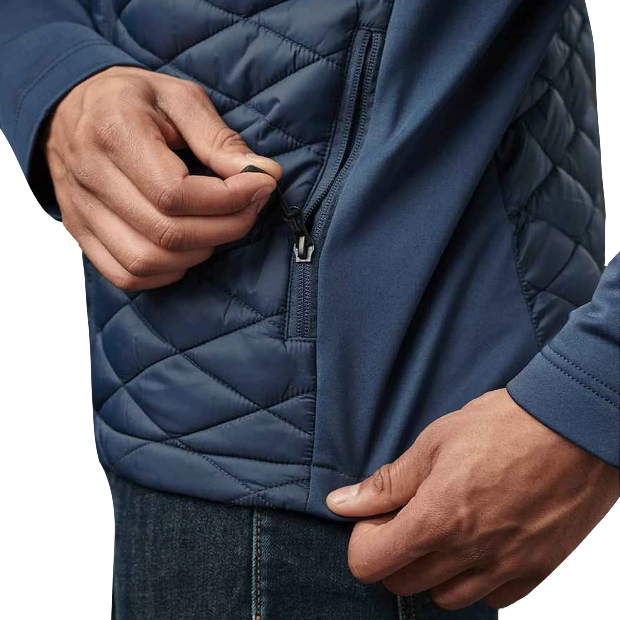 Stormtech Mens Boulder Thermal Padded Jacket Indigo Blue - Image 4