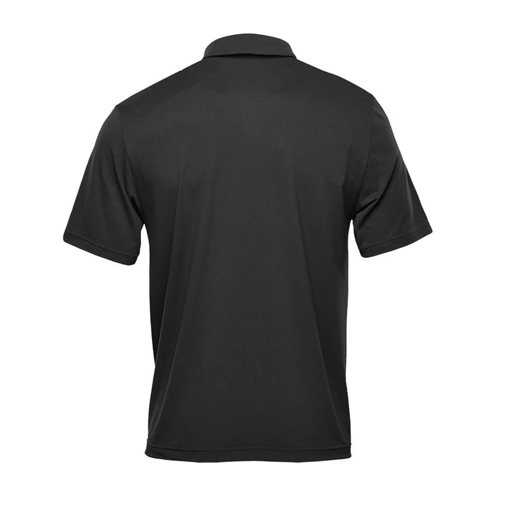 Stormtech Mens Camino Pure Earth Performance Polo Shirt Black - Image 2