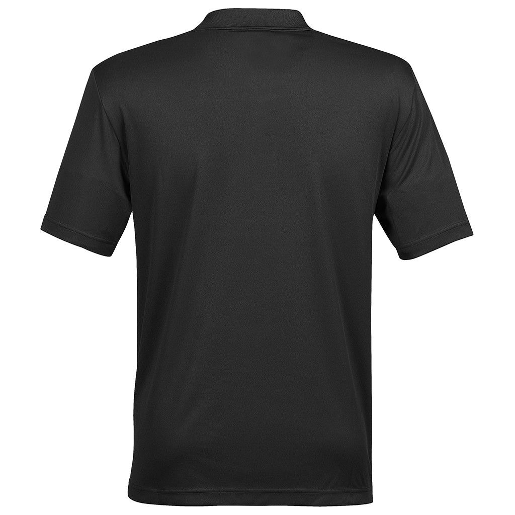 Stormtech Mens Eclipse Piqué Polo Shirt Black - Image 2