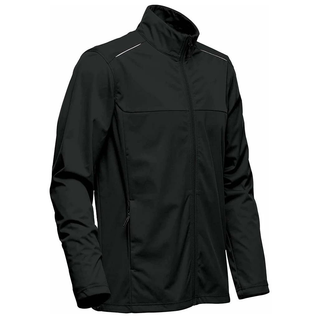 Stormtech Mens Greenwich Lightweight Soft Shell Jacket Black - Image 3
