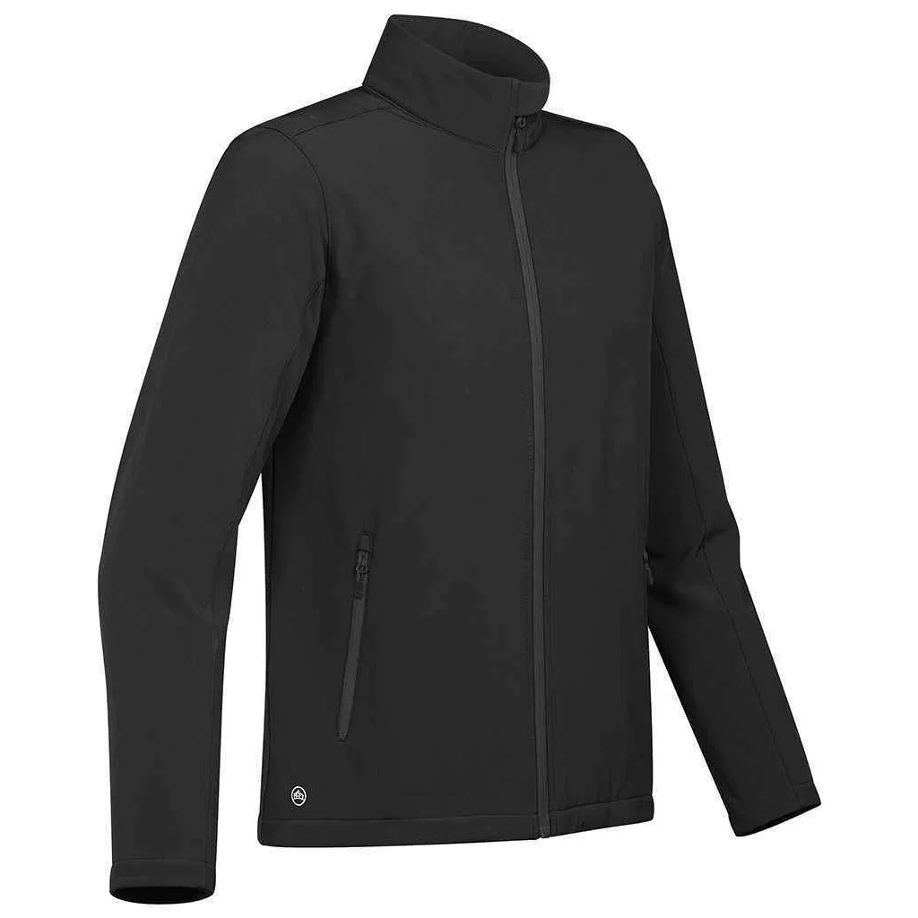 Stormtech Mens Orbiter Soft Shell Jacket Black/Carbon - Image 2