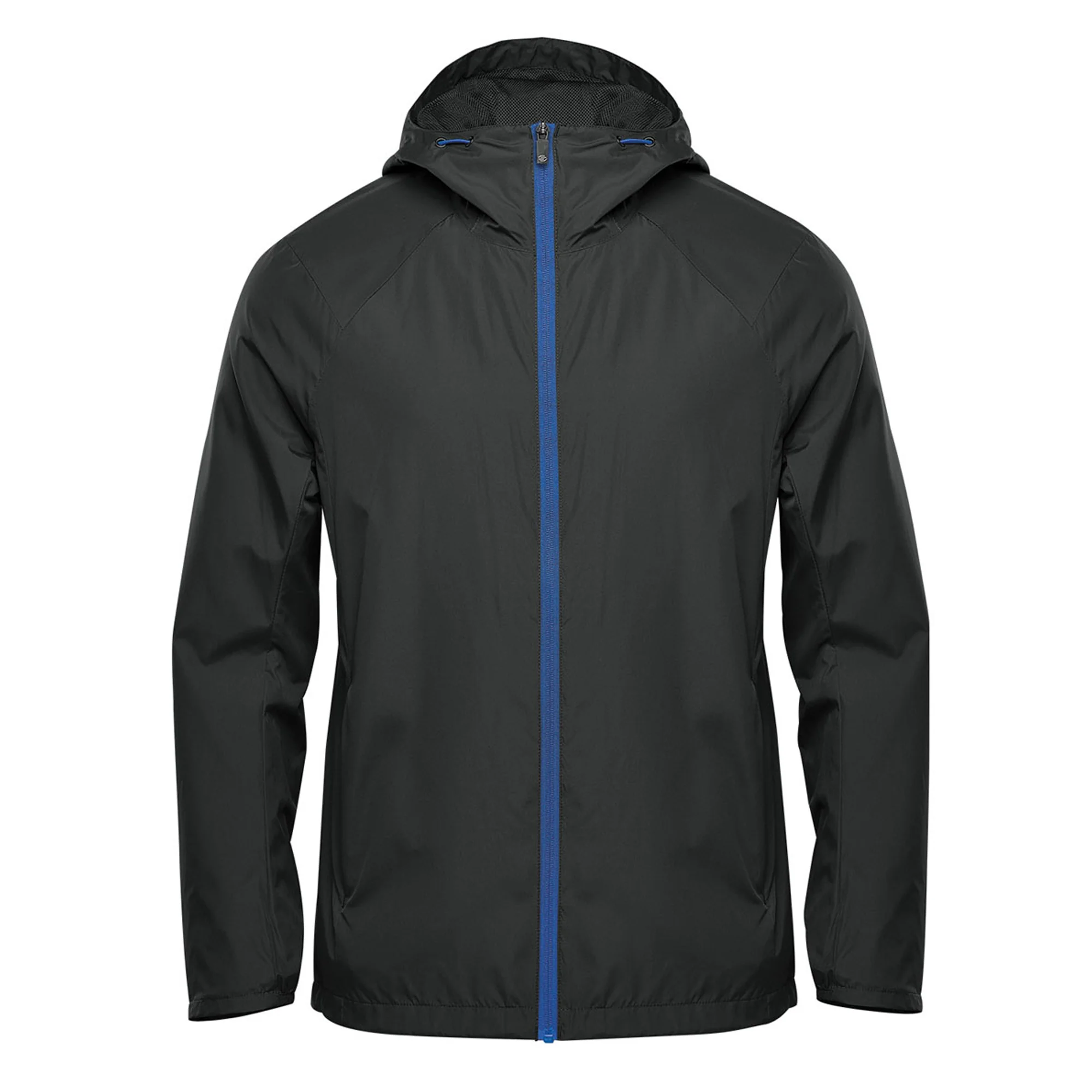 Stormtech Mens Pacifica Lightweight Jacket Black/Azure