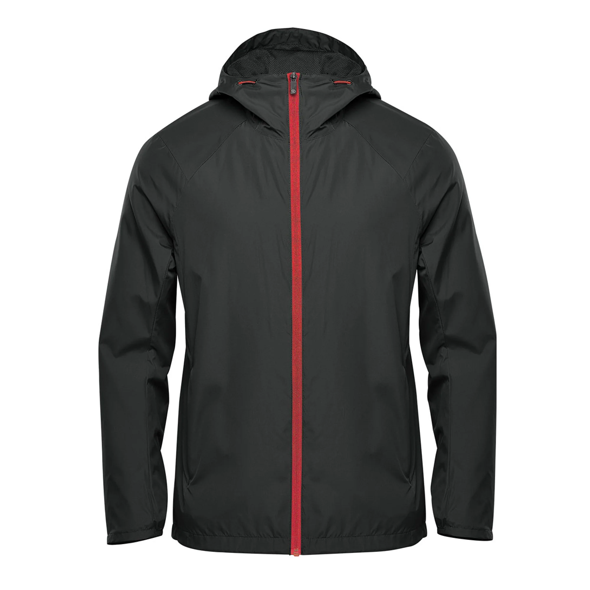 Stormtech Mens Pacifica Lightweight Jacket Black/Red
