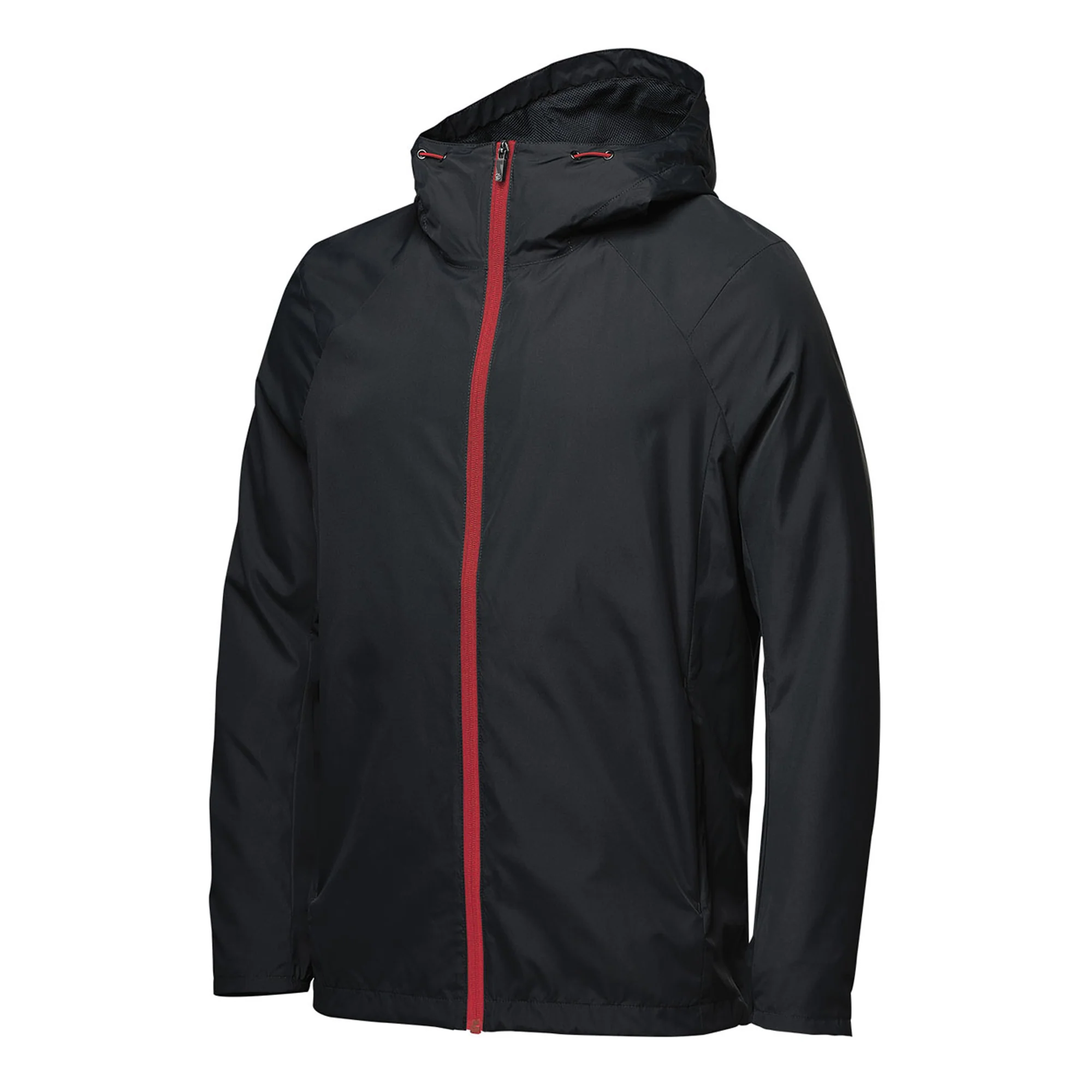 Stormtech Mens Pacifica Lightweight Jacket Black/Red - Image 3