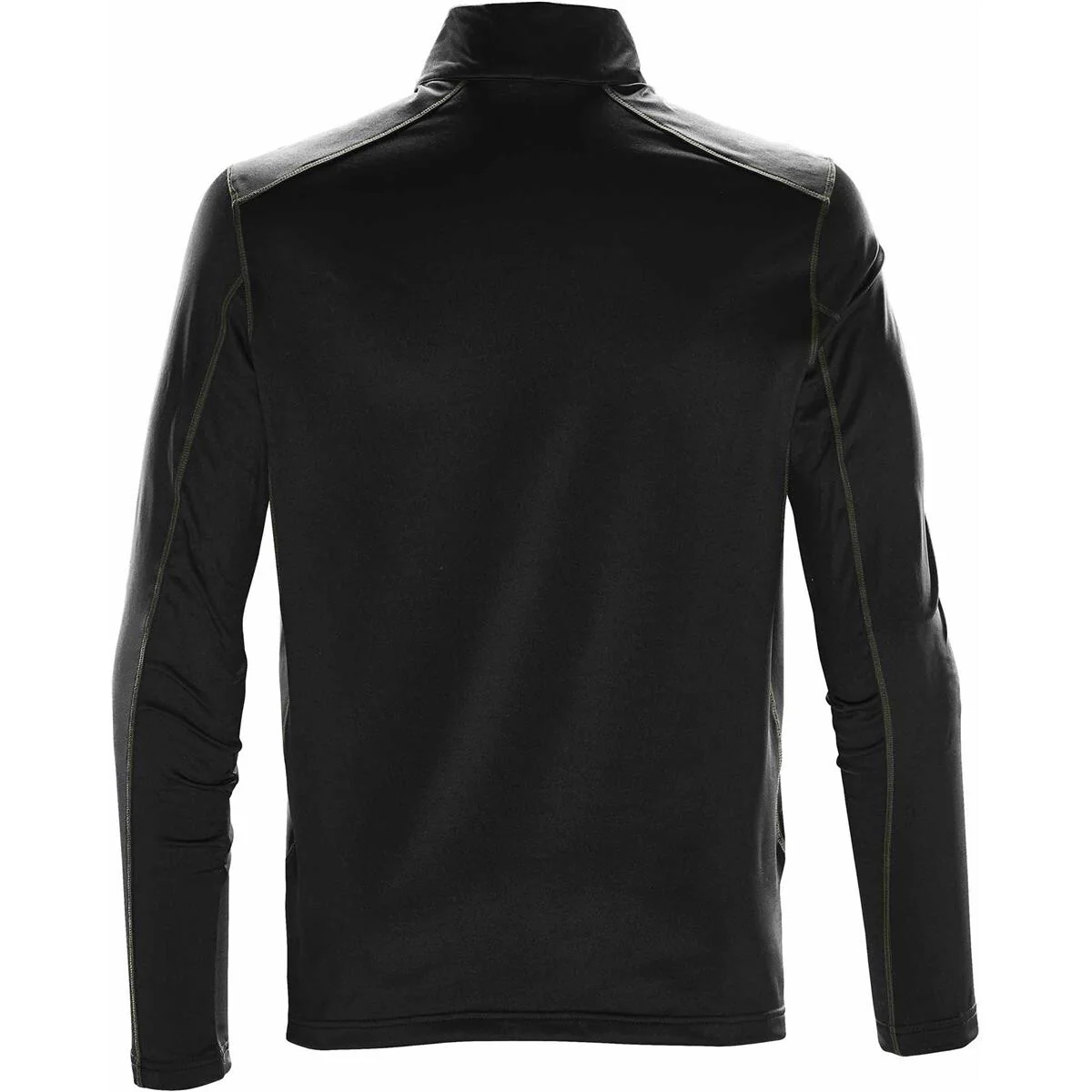 Stormtech Mens Pulse Fleece Pullover Black/Carbon - Image 2