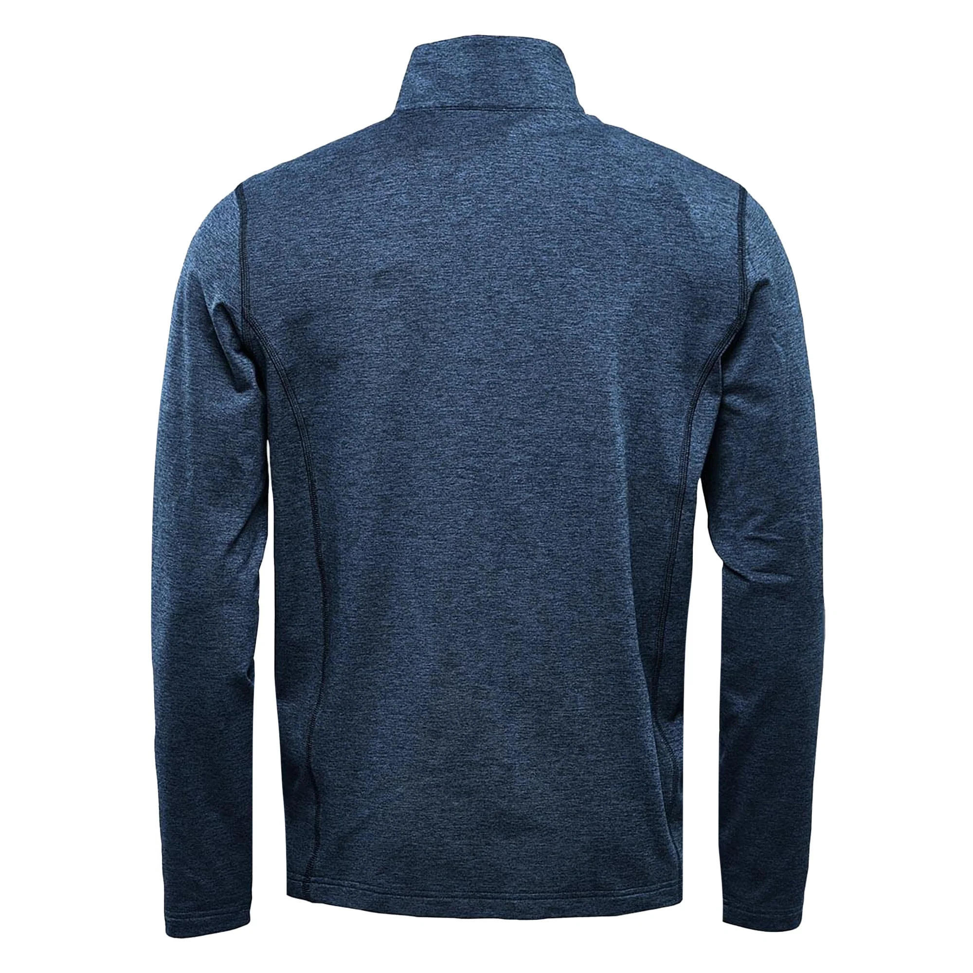 Stormtech Mens Treeline Heather Fleece Top Heather Navy - Image 2